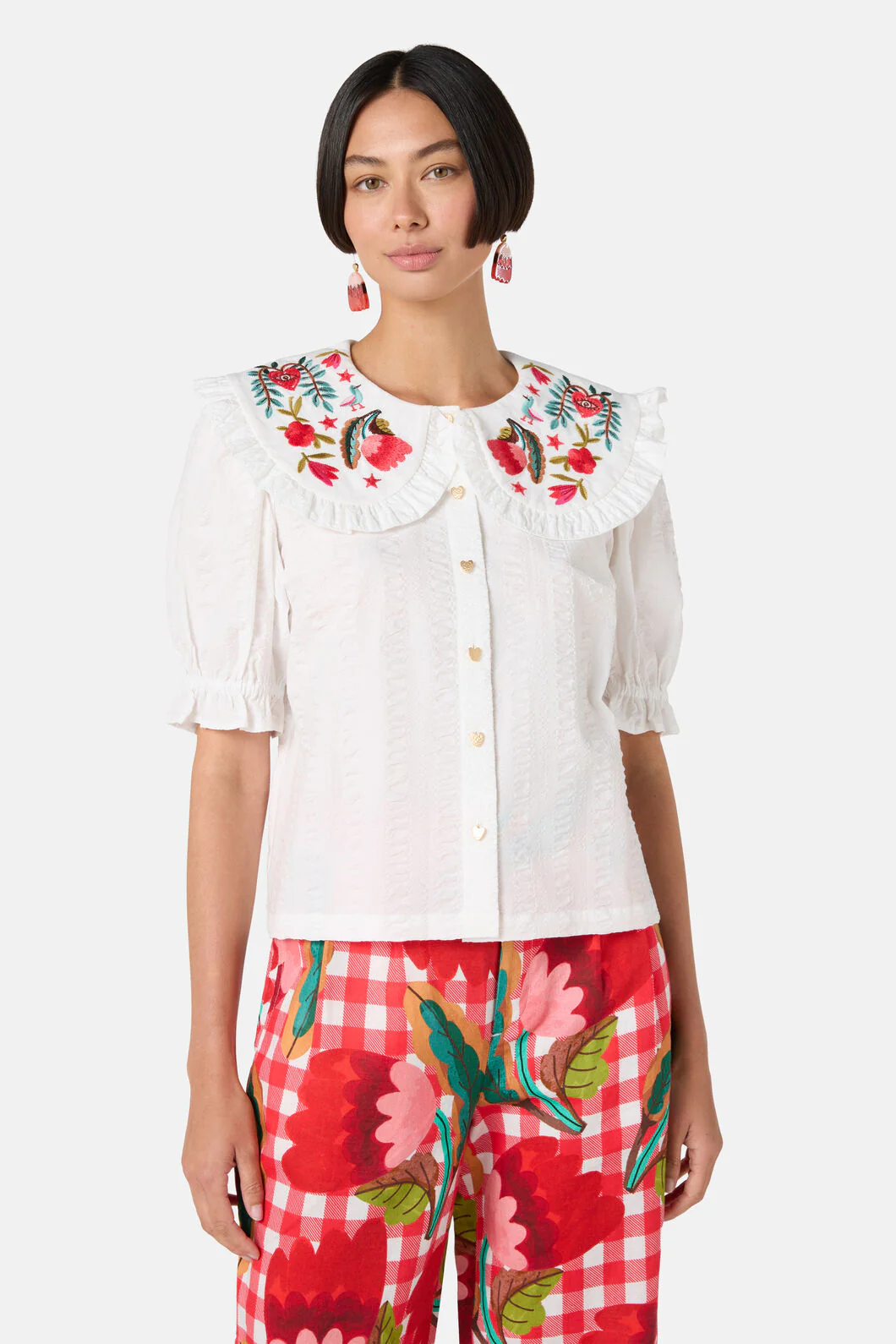 Little Things Embroidered Shirt - Image 2