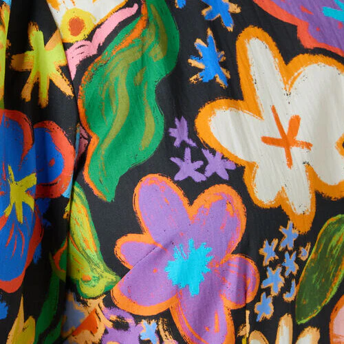 Midnight Garden Tiered Dress - Image 7
