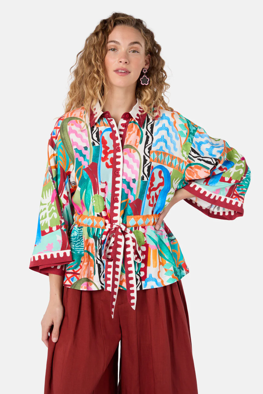 Morocco Kimono Shirt - Image 5