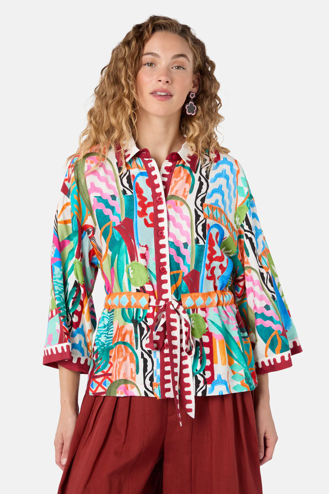 Morocco Kimono Shirt - Image 6