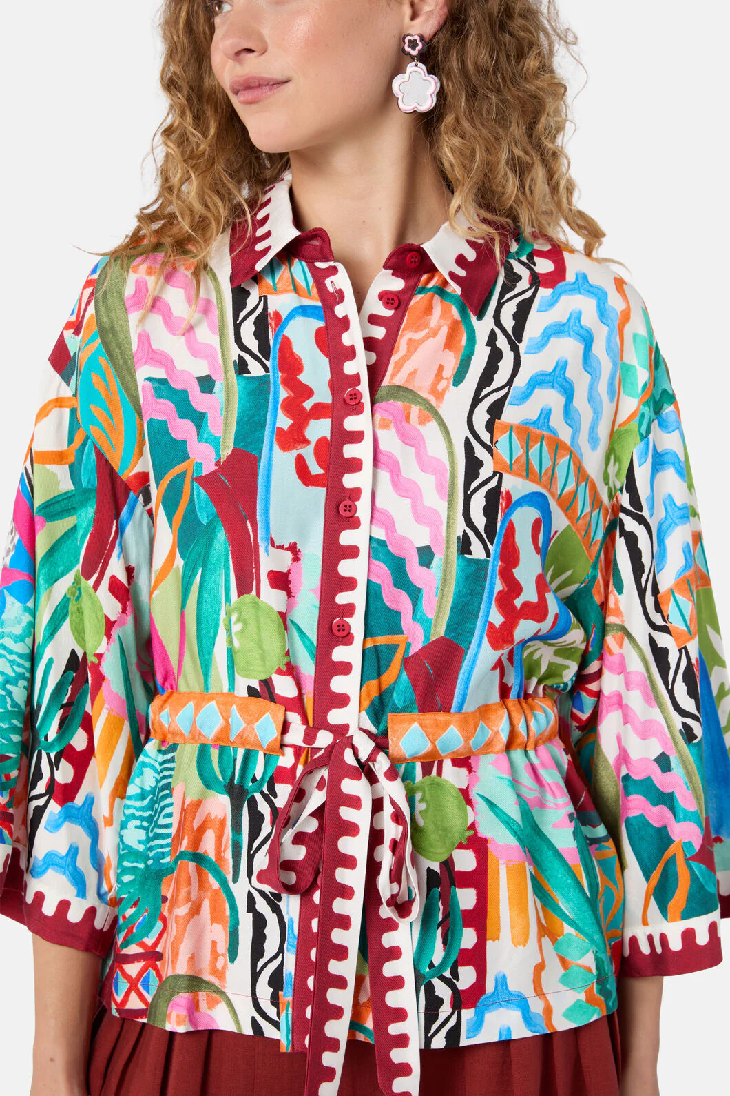 Morocco Kimono Shirt - Image 7