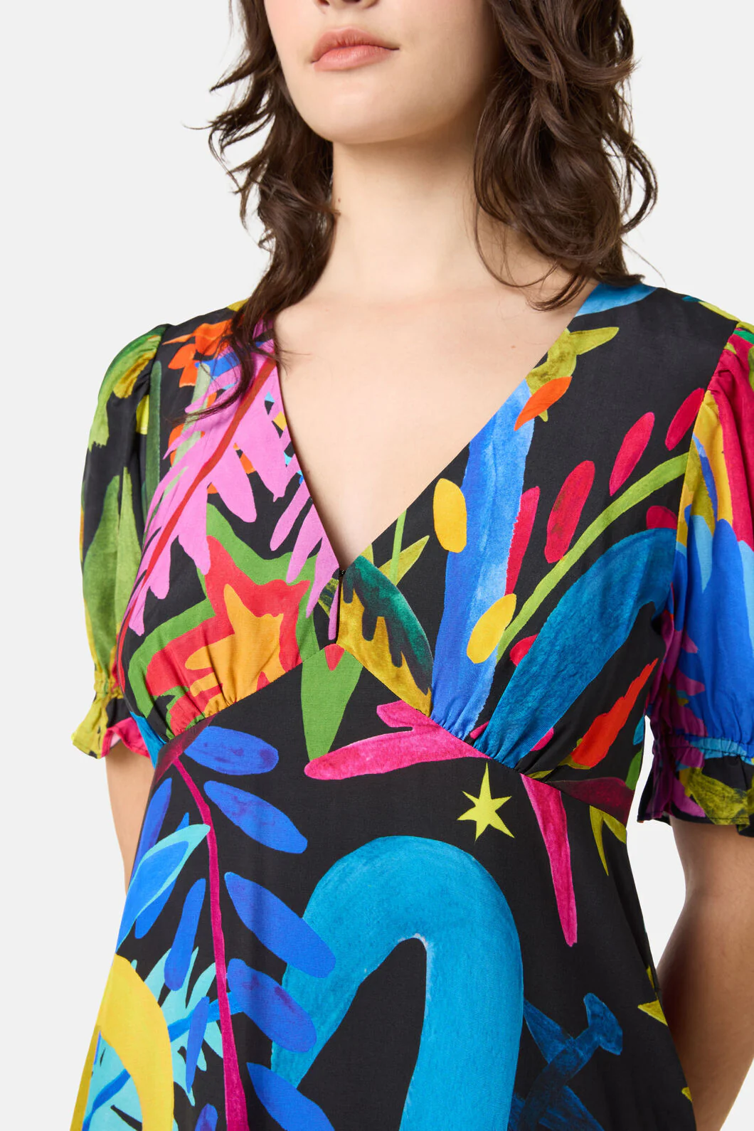 Night Garden Midi Dress - Image 5