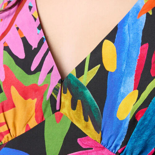 Night Garden Midi Dress - Image 6