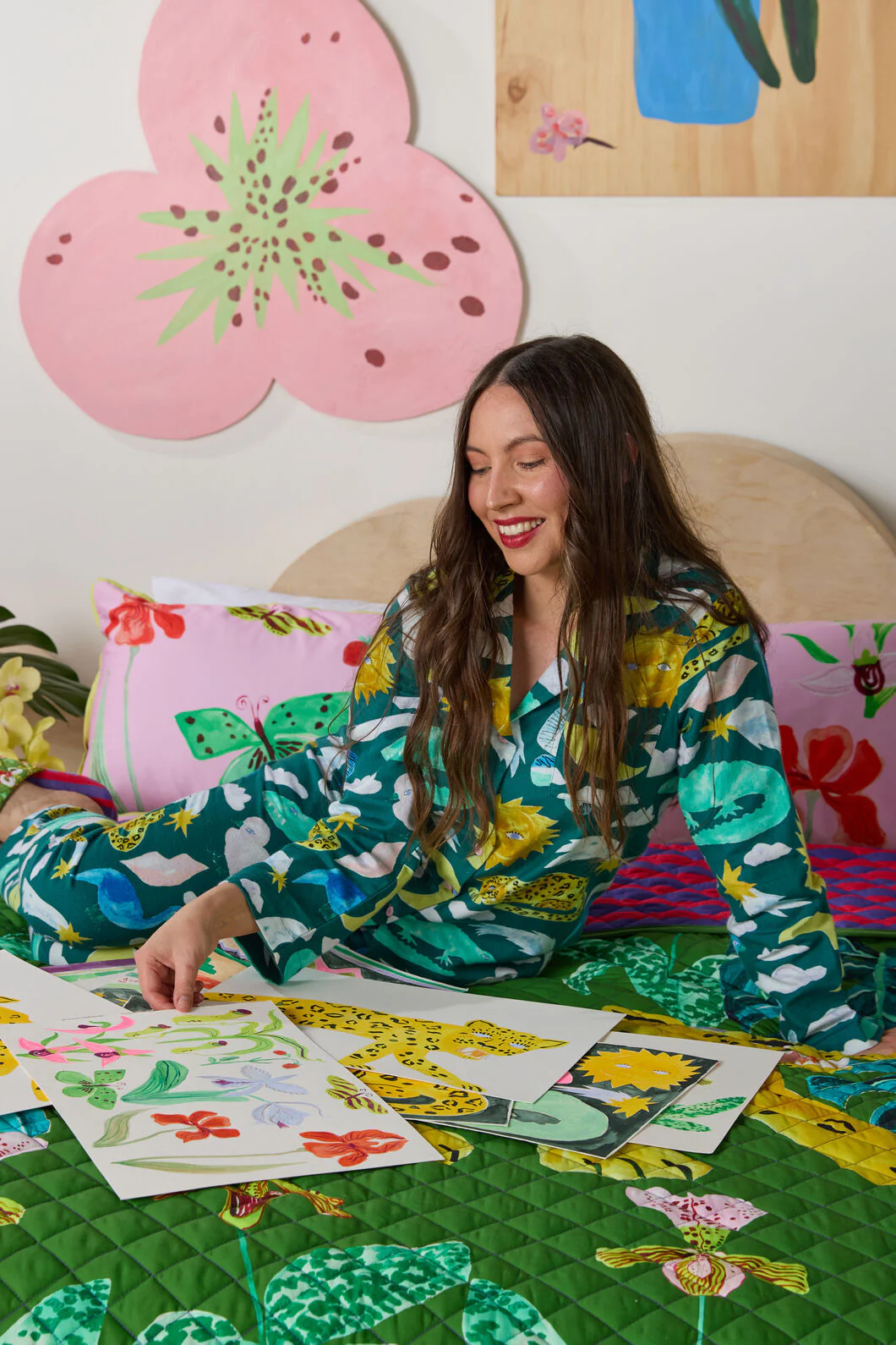 Night Zoo Long PJ Set - Image 2