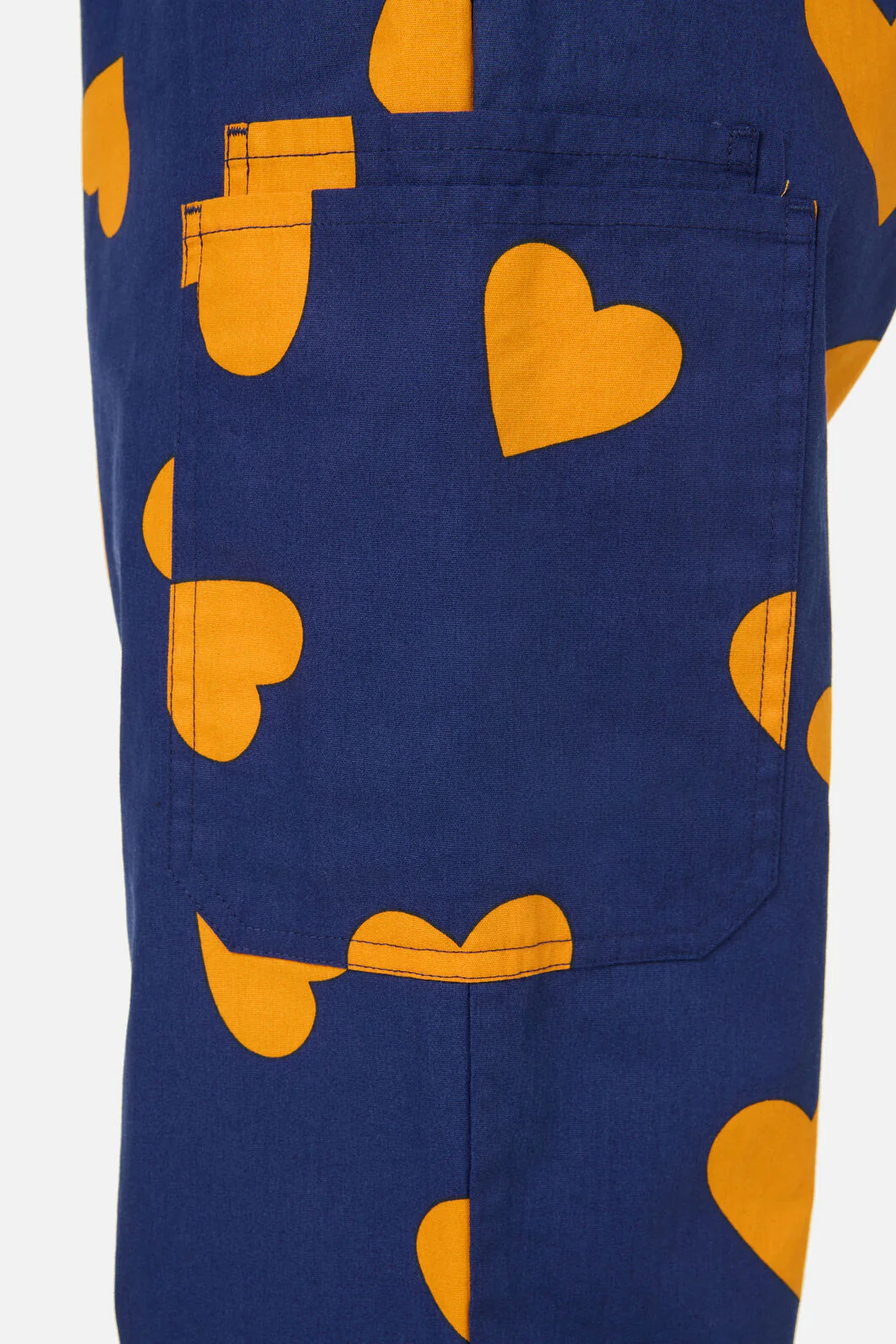 Orange Hearts Scrub Set - Image 6