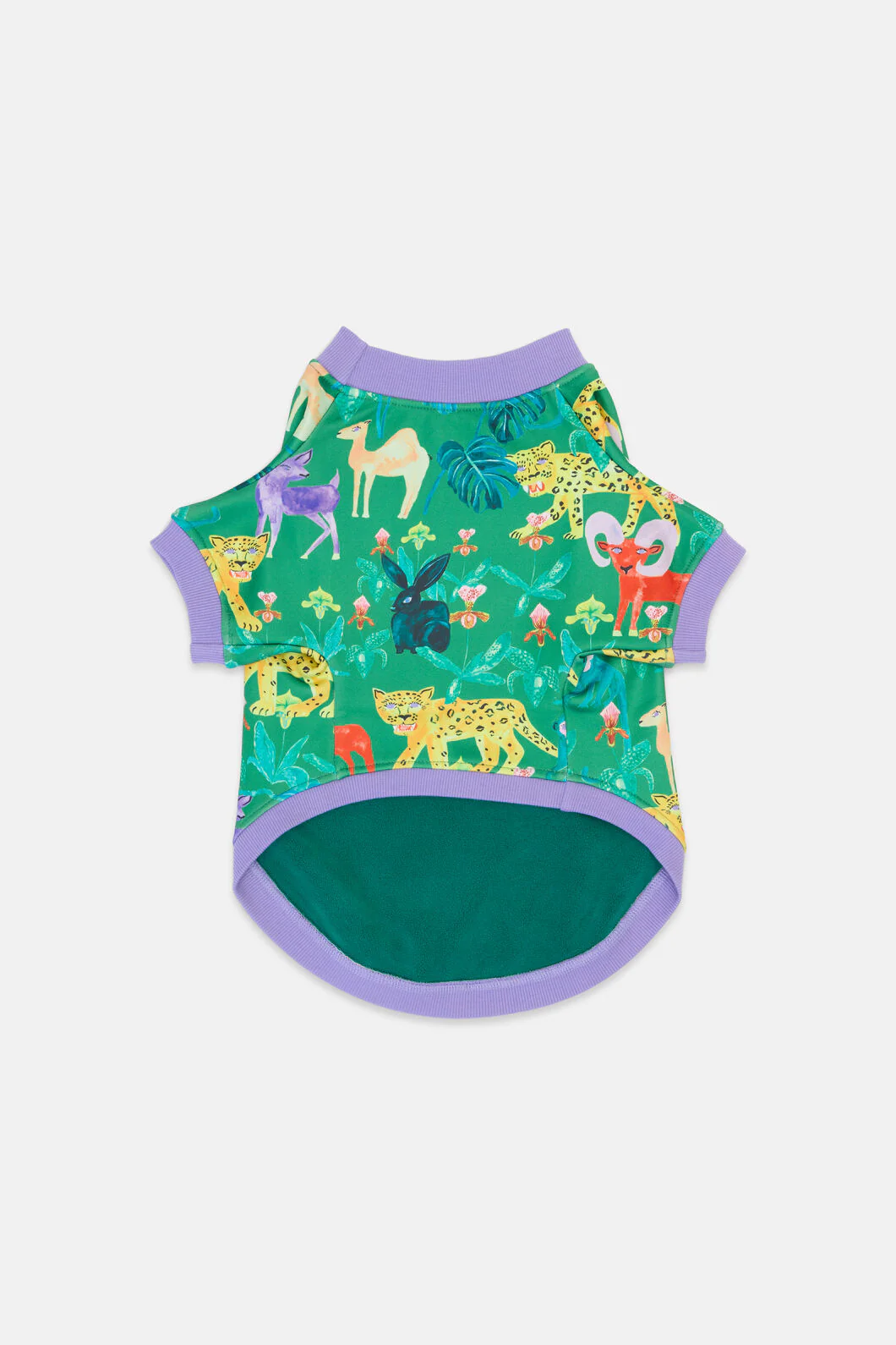Orchid Safari Fleece Pet Jumper - Image 4