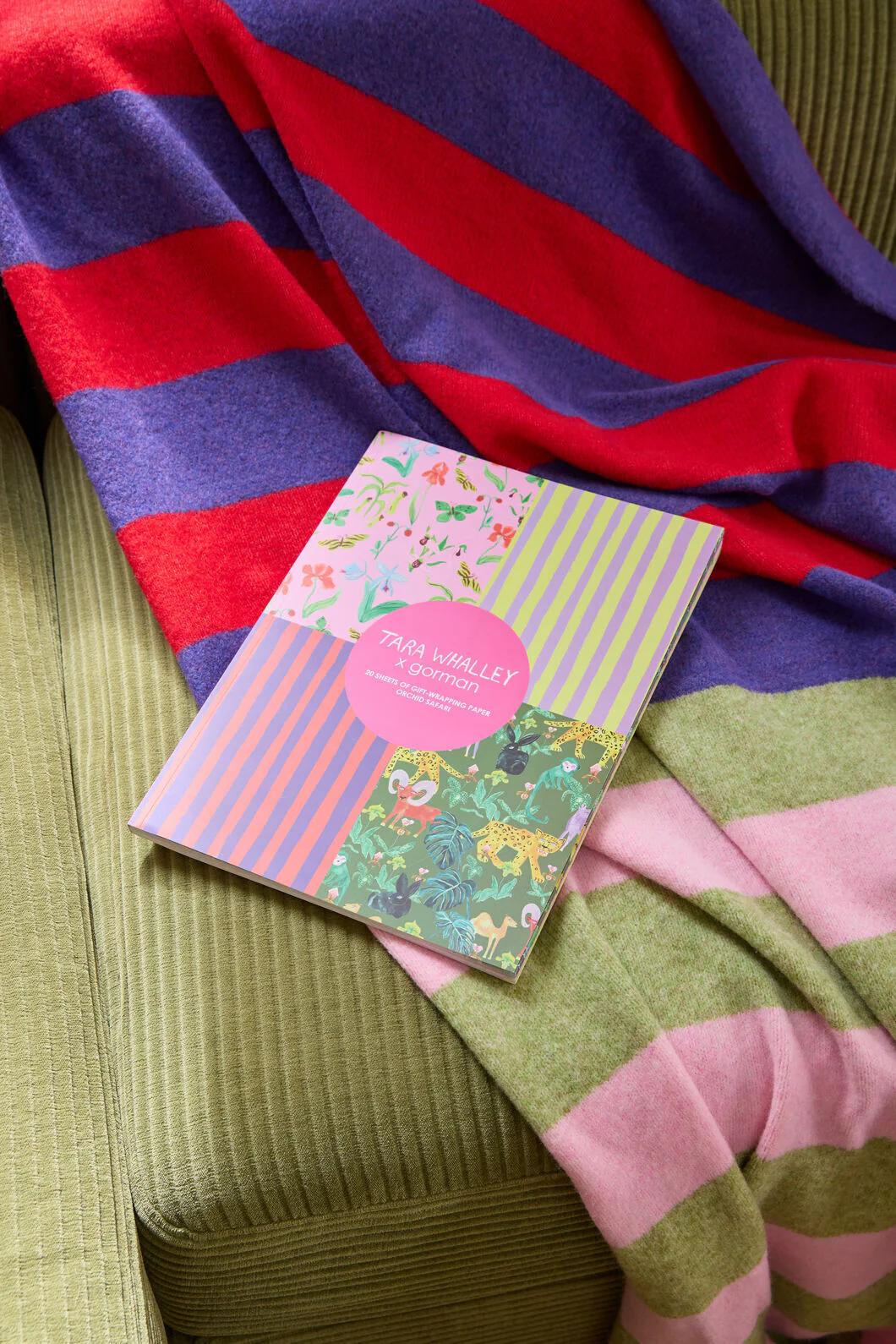 Orchid Safari Wrapping Book