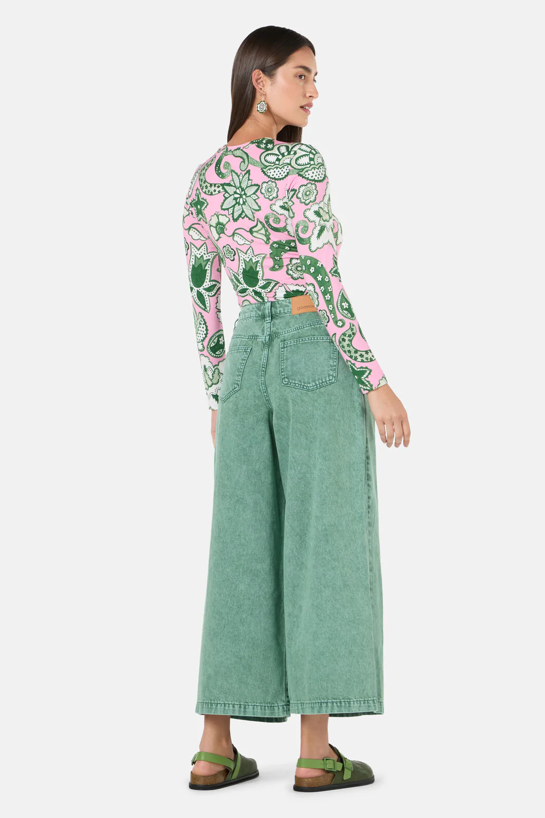 Paisley Parade Long Sleeve Top - Image 5