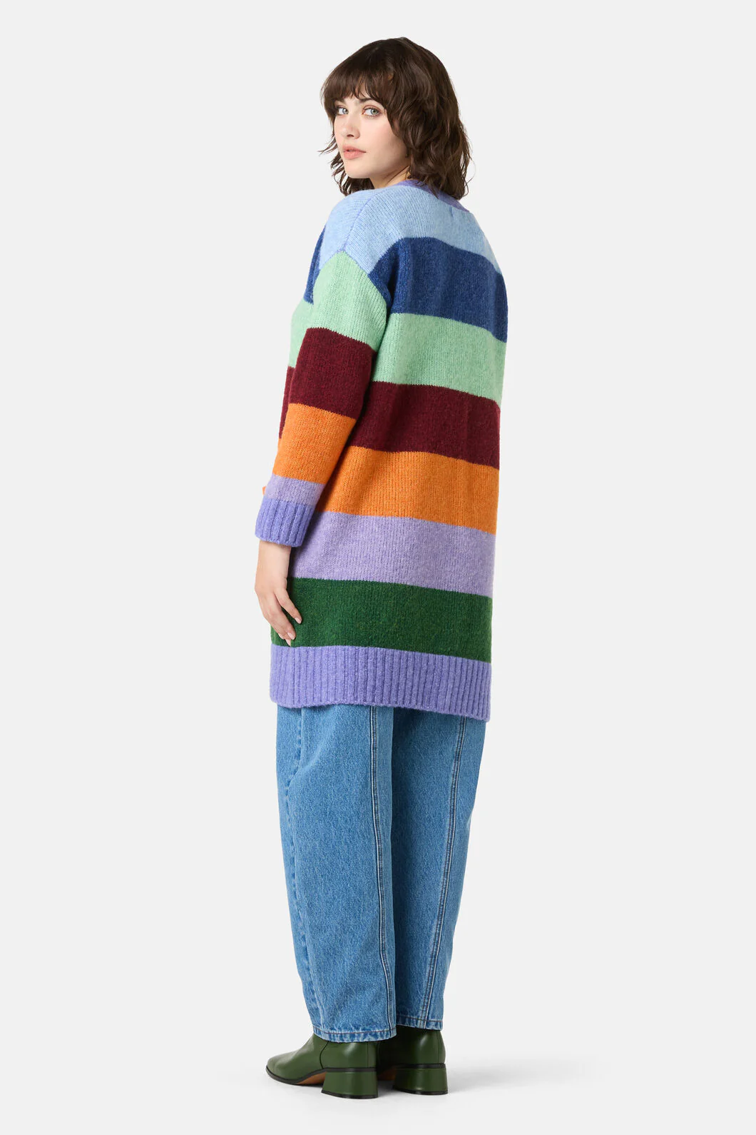 Palette Pop Wide Stripe Cardigan - Image 6