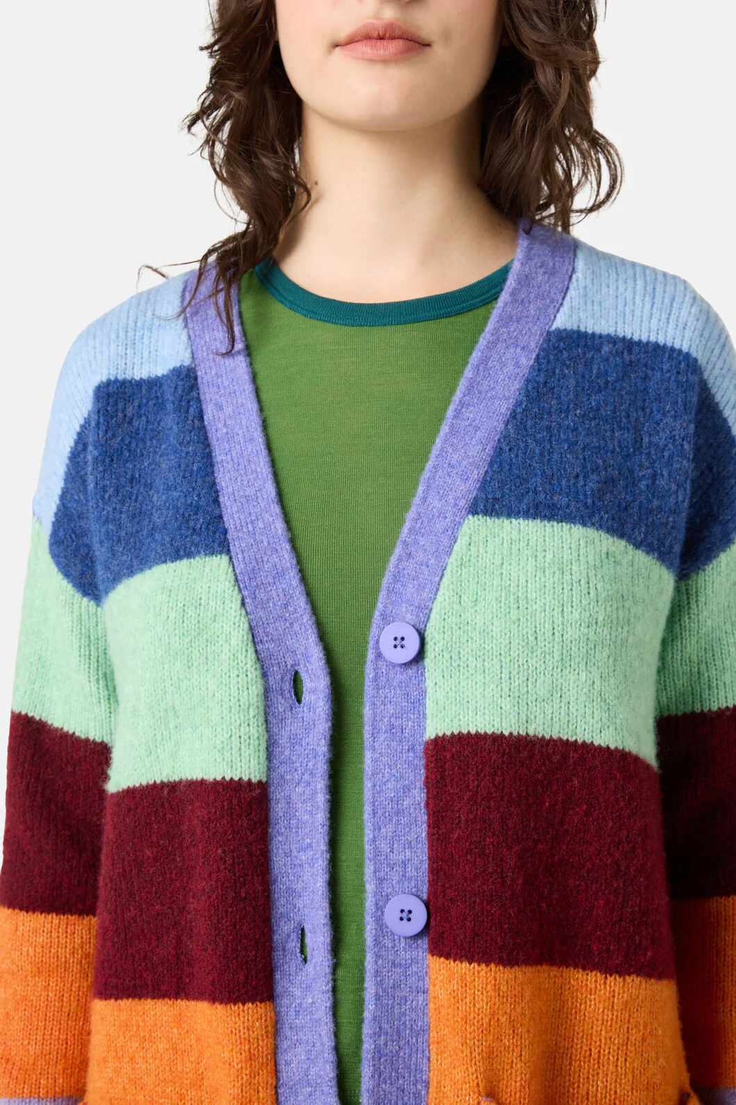 Palette Pop Wide Stripe Cardigan - Image 8
