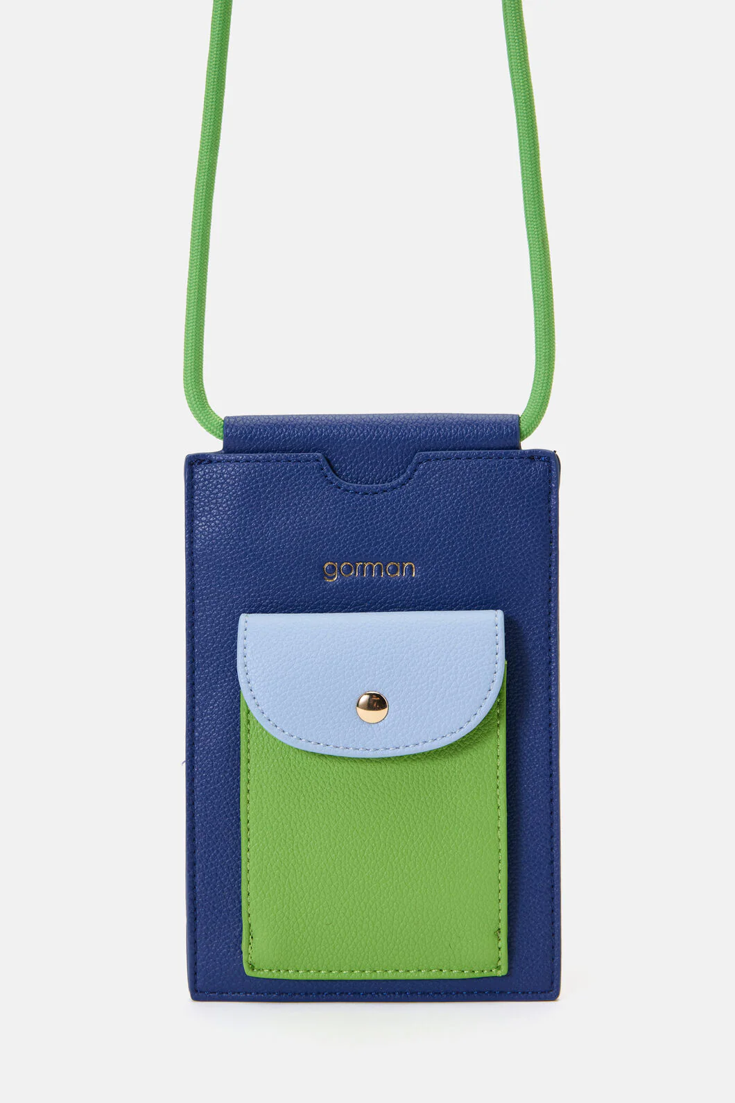 Peony Colour Block Phone Bag - Image 4