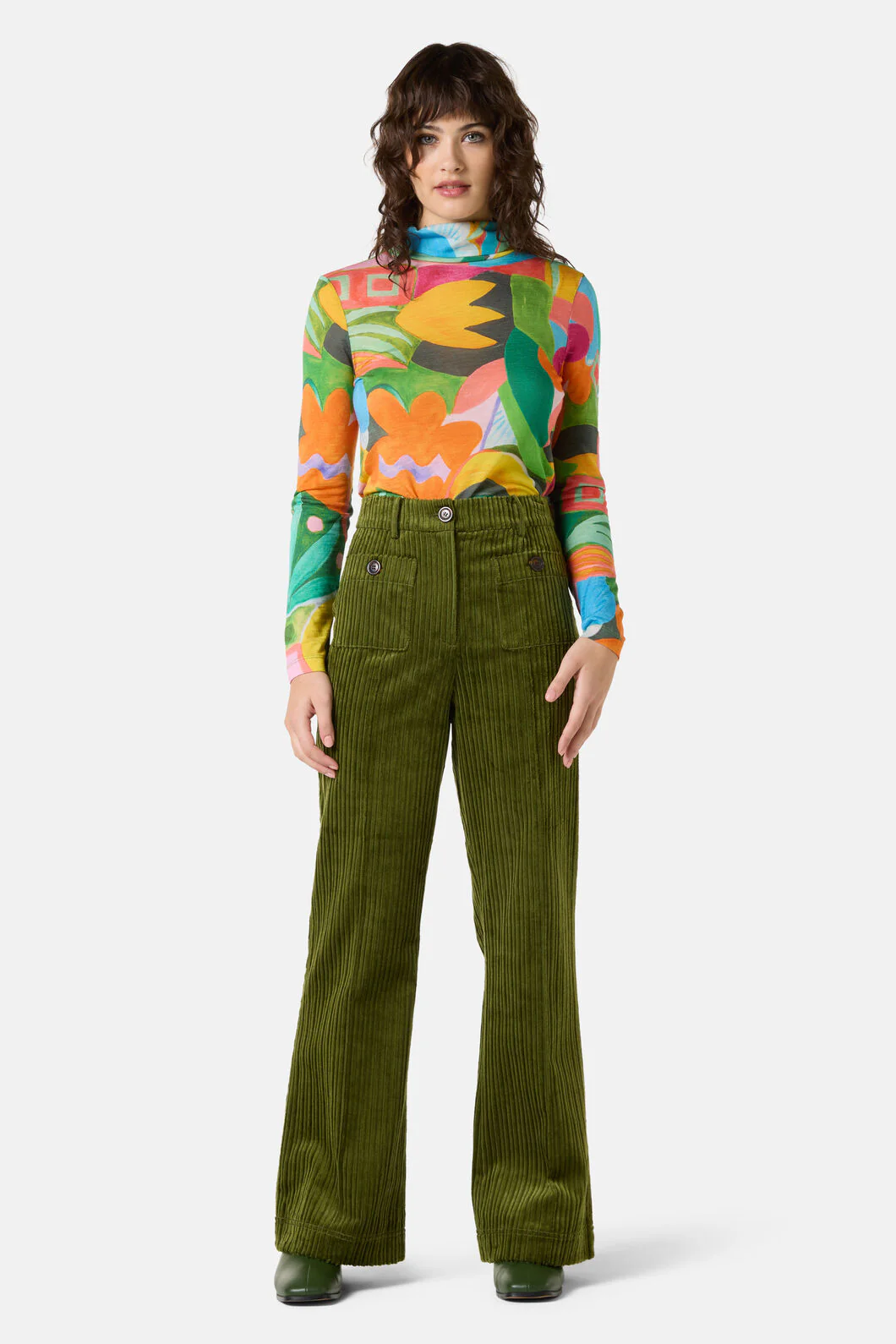 Pesto Chilli Cord Pant - Image 7