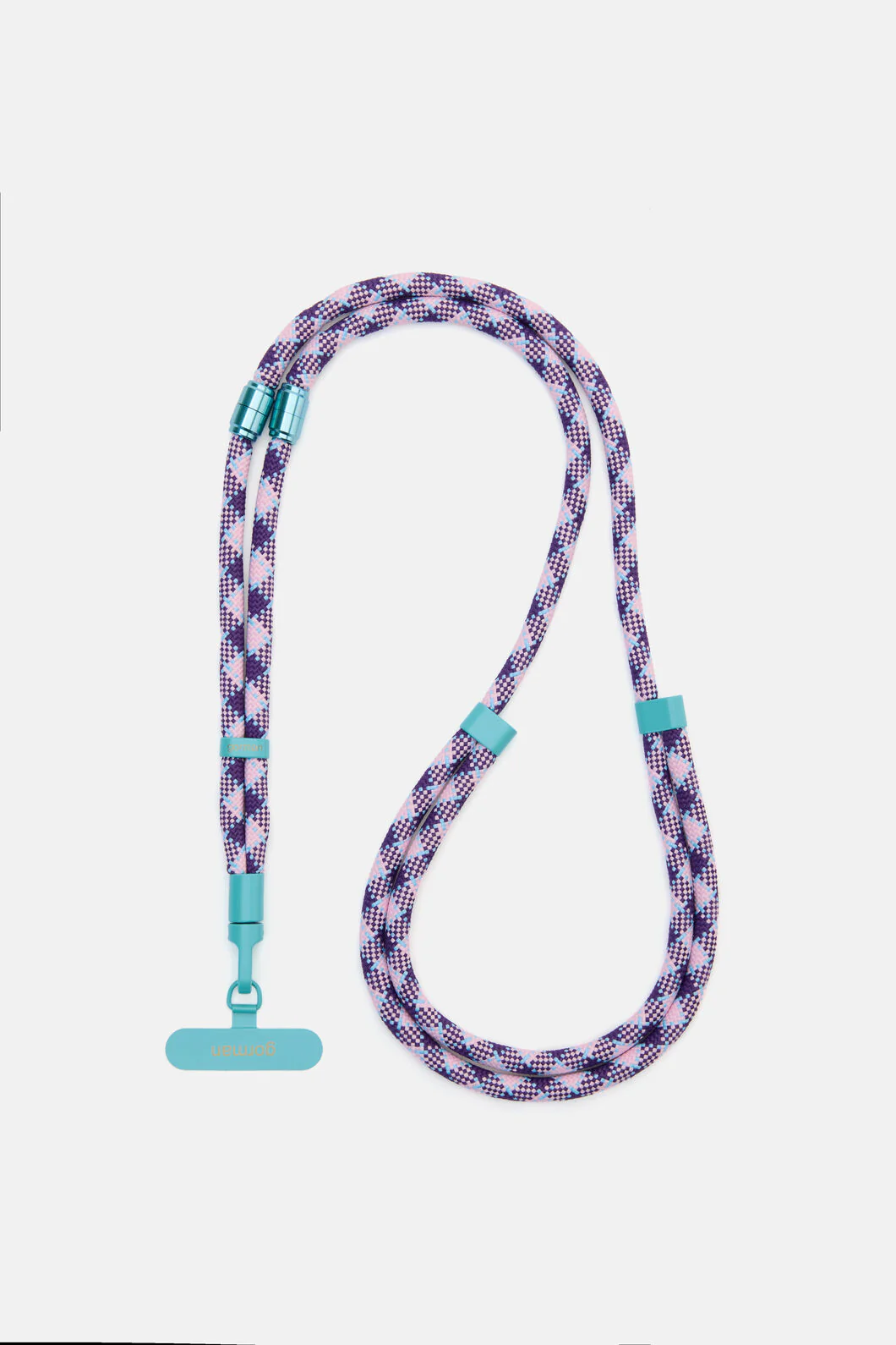 Phone Strap Navy Aqua