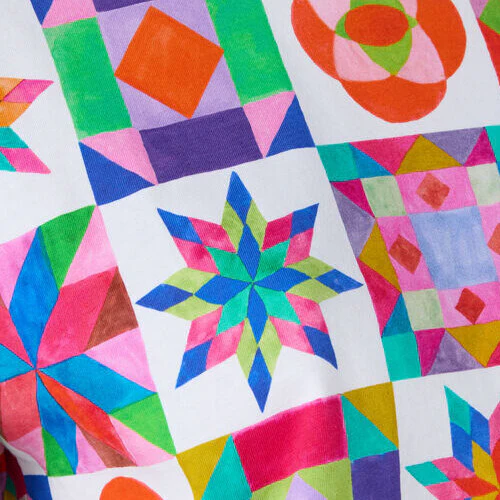 Pinwheel Cotton Relaxed Tee - Image 6