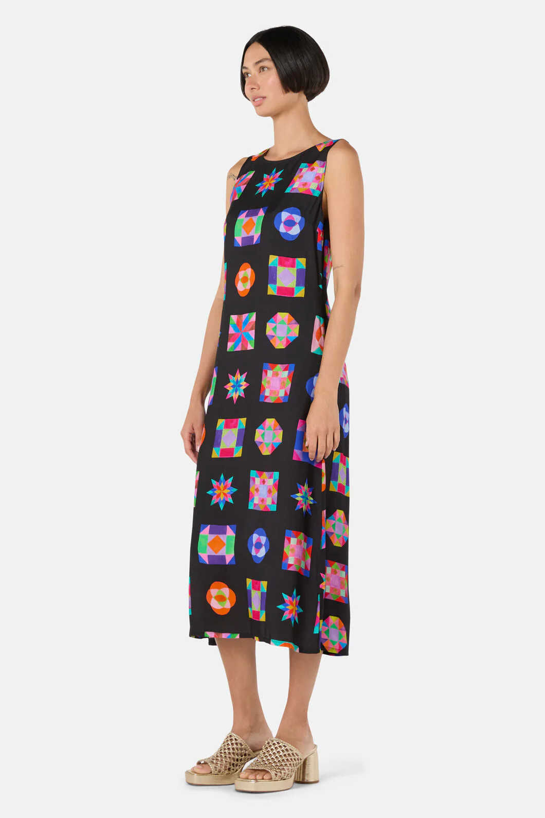 Pinwheel Midi Dress - Image 2