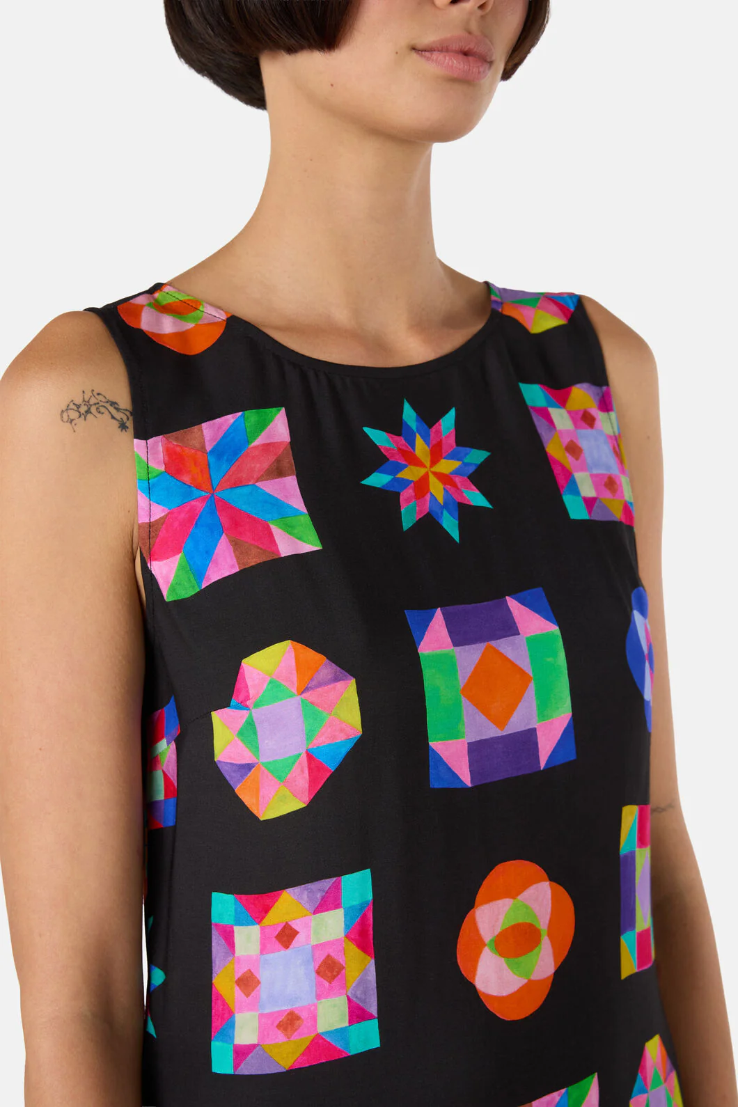 Pinwheel Midi Dress - Image 5