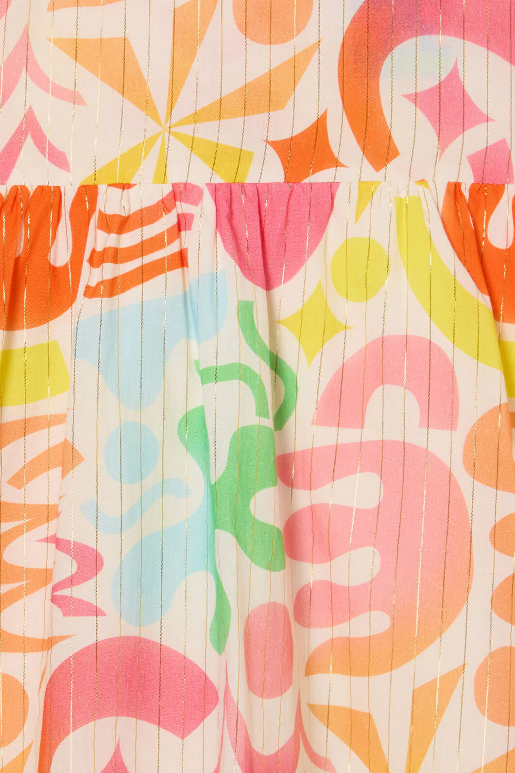Playful Shapes Kids Dress - Image 4