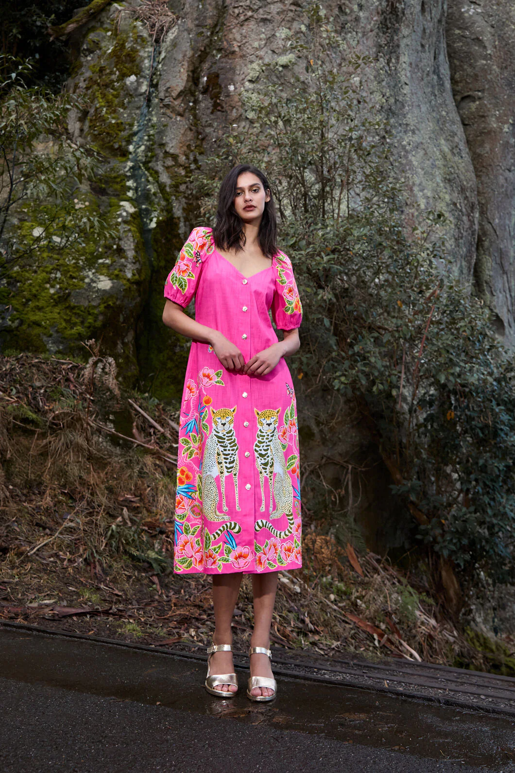 Plum Harvest Party Dress