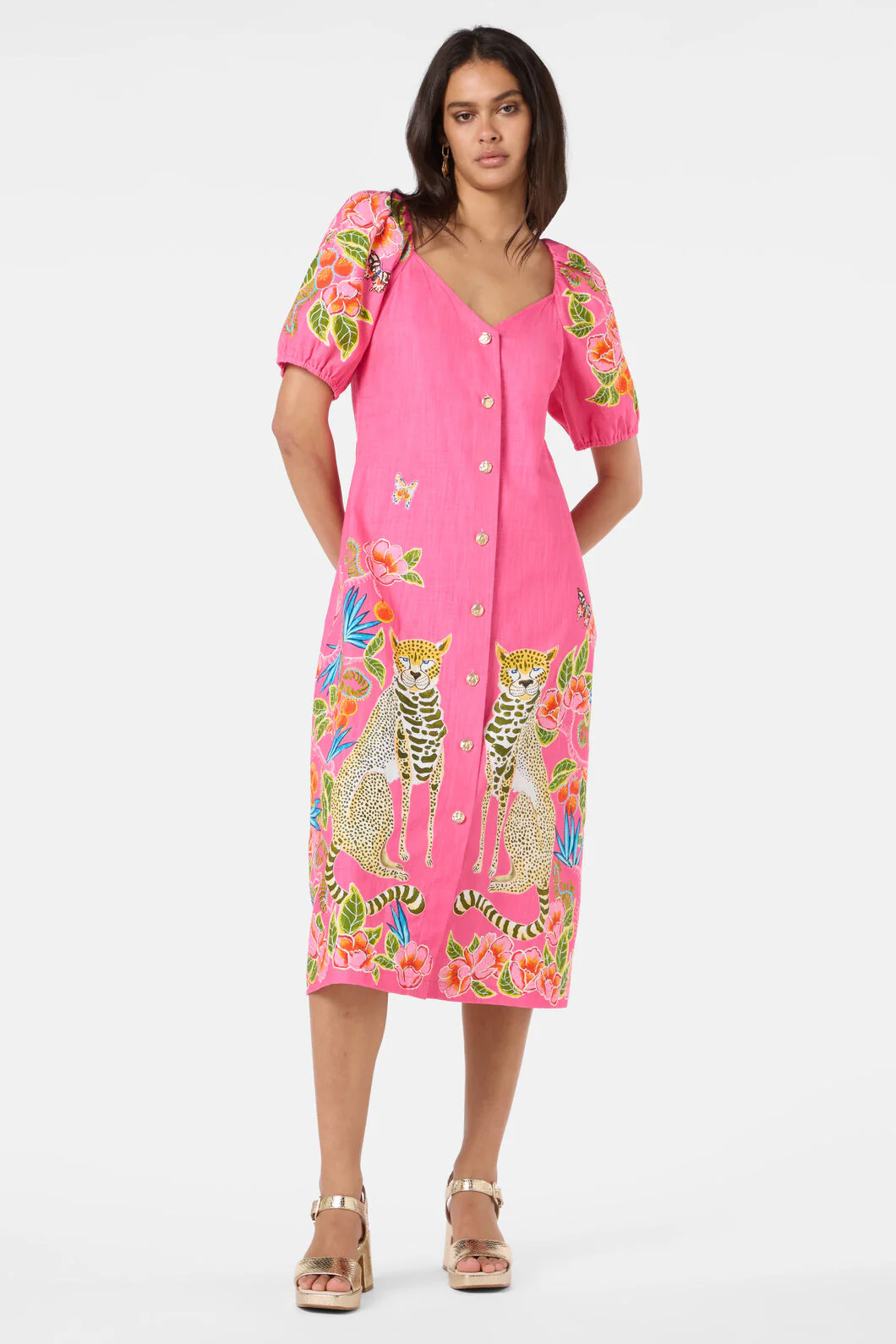 Plum Harvest Party Dress - Image 3