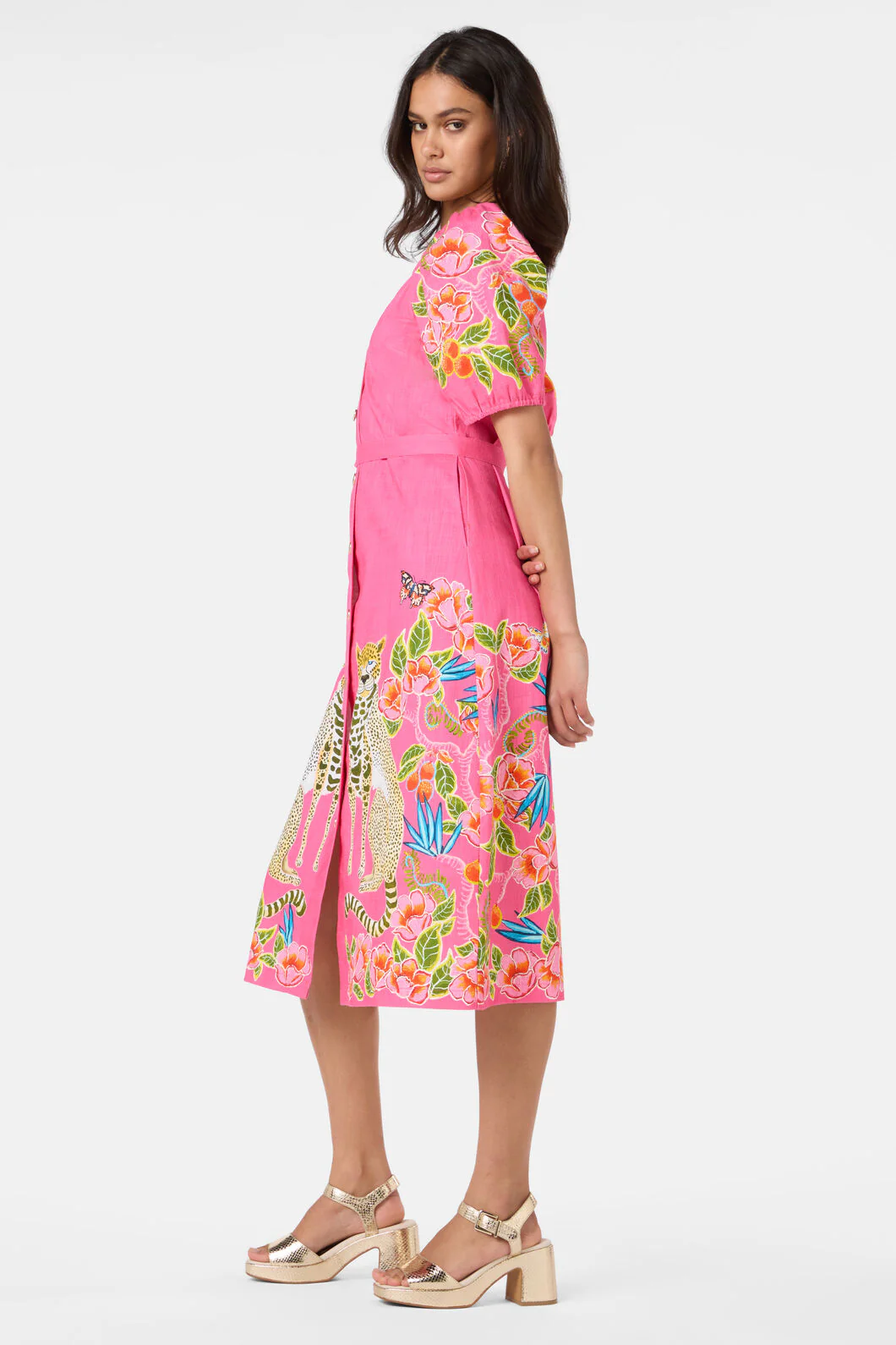 Plum Harvest Party Dress - Image 4