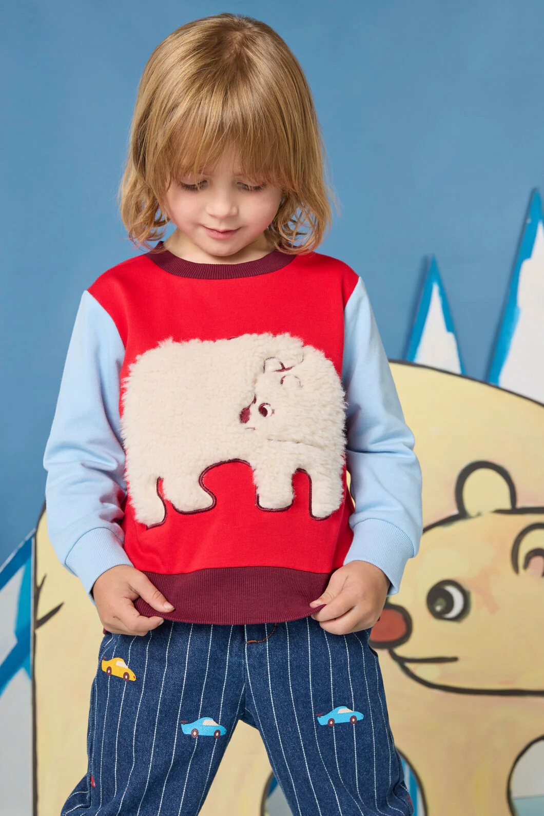 Polar Bear Kids Sweater - Image 2