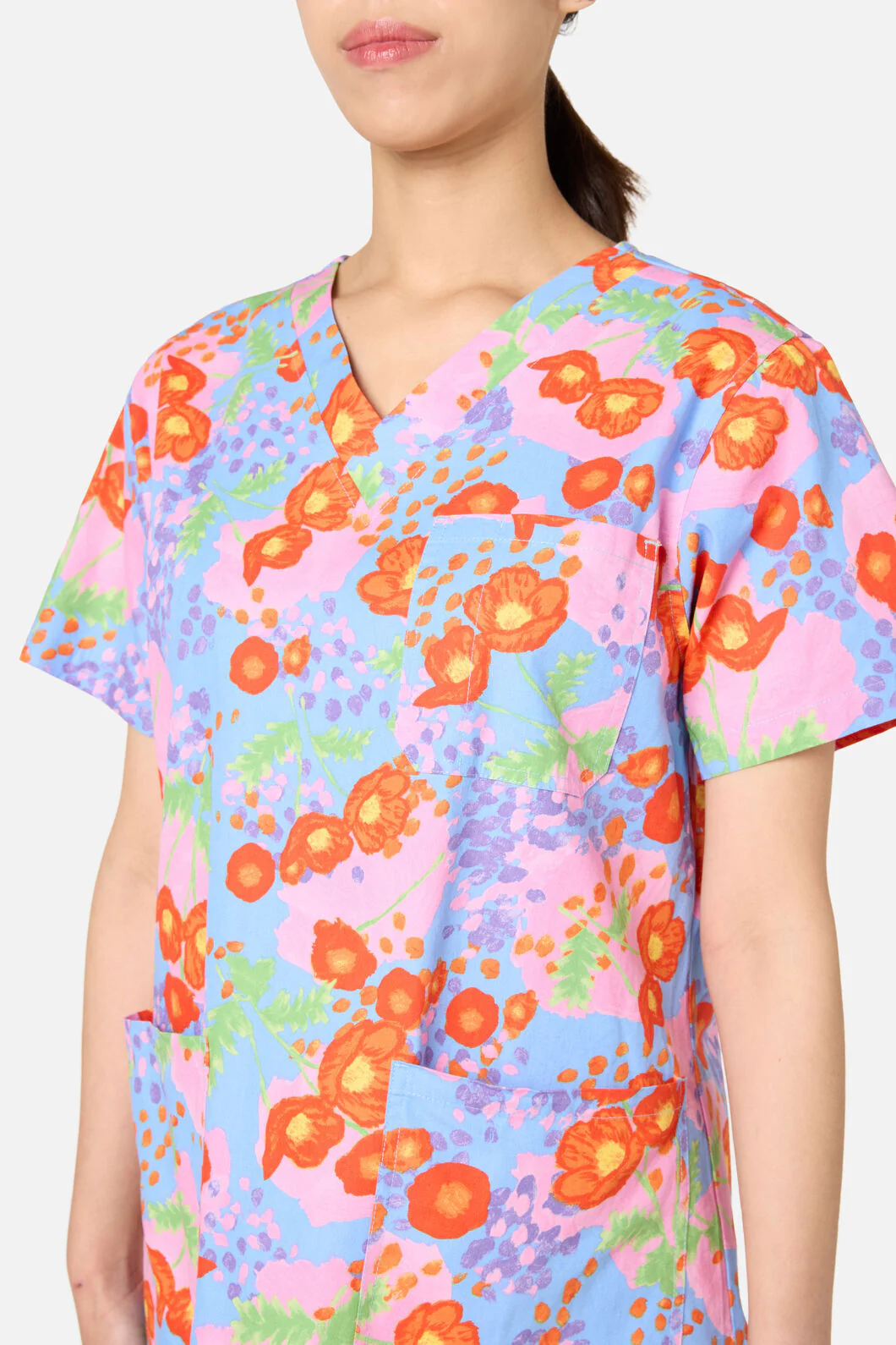 Poppy Dotty Scrub Set - Image 5