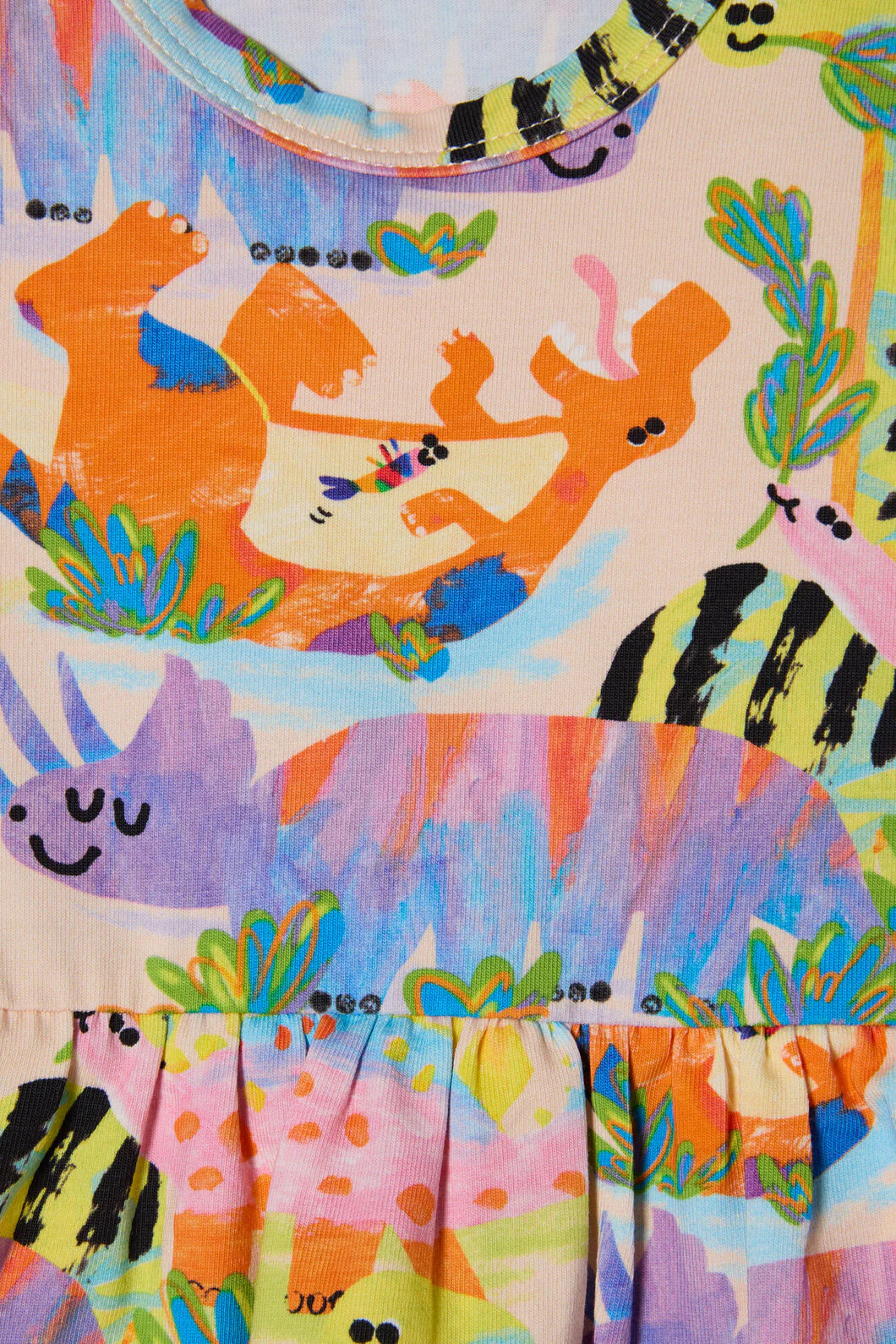 Pretty Dino Baby Dress - Image 3