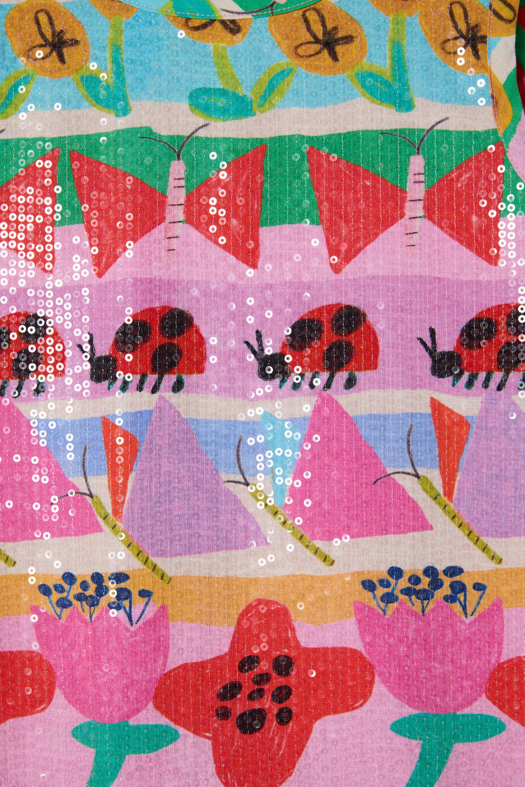 Pretty Rows Kids Sequins Dress - Image 4