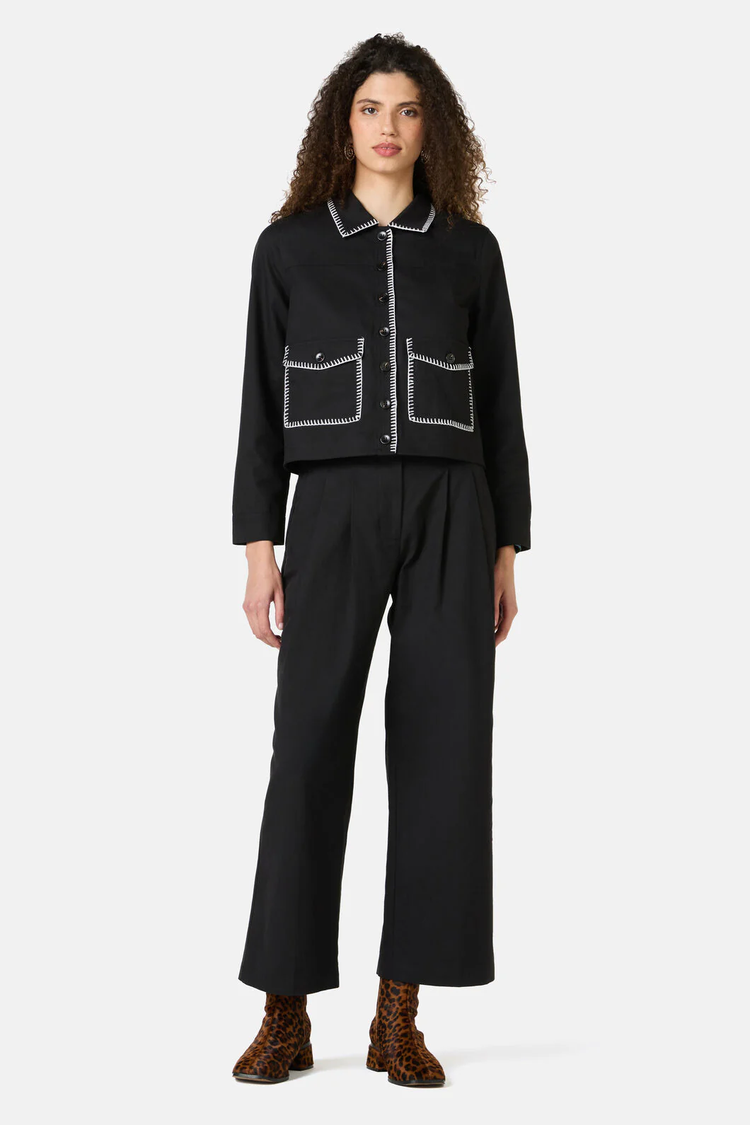 Raven Embroidered Jacket - Image 2