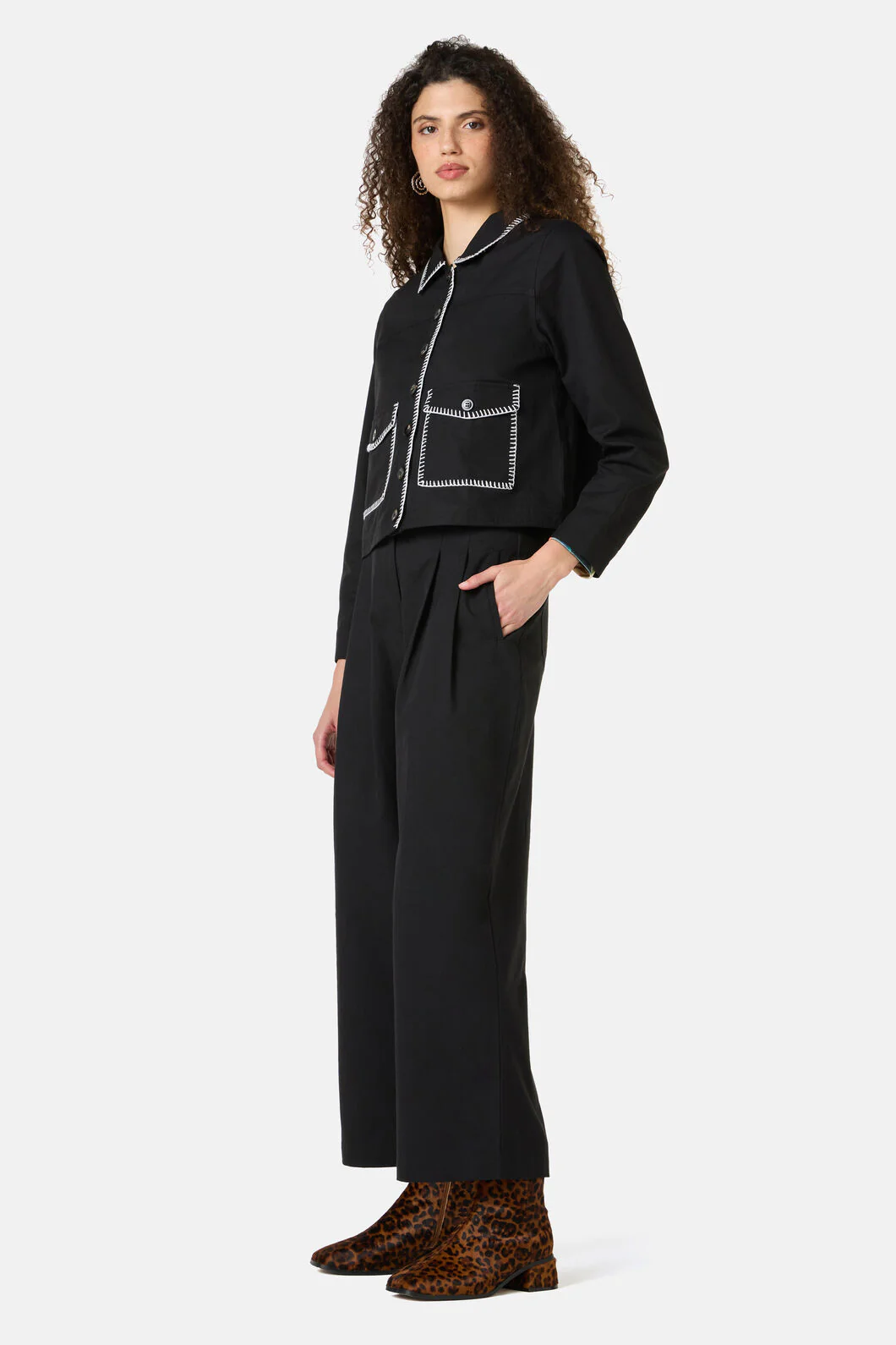 Raven Embroidered Jacket - Image 3