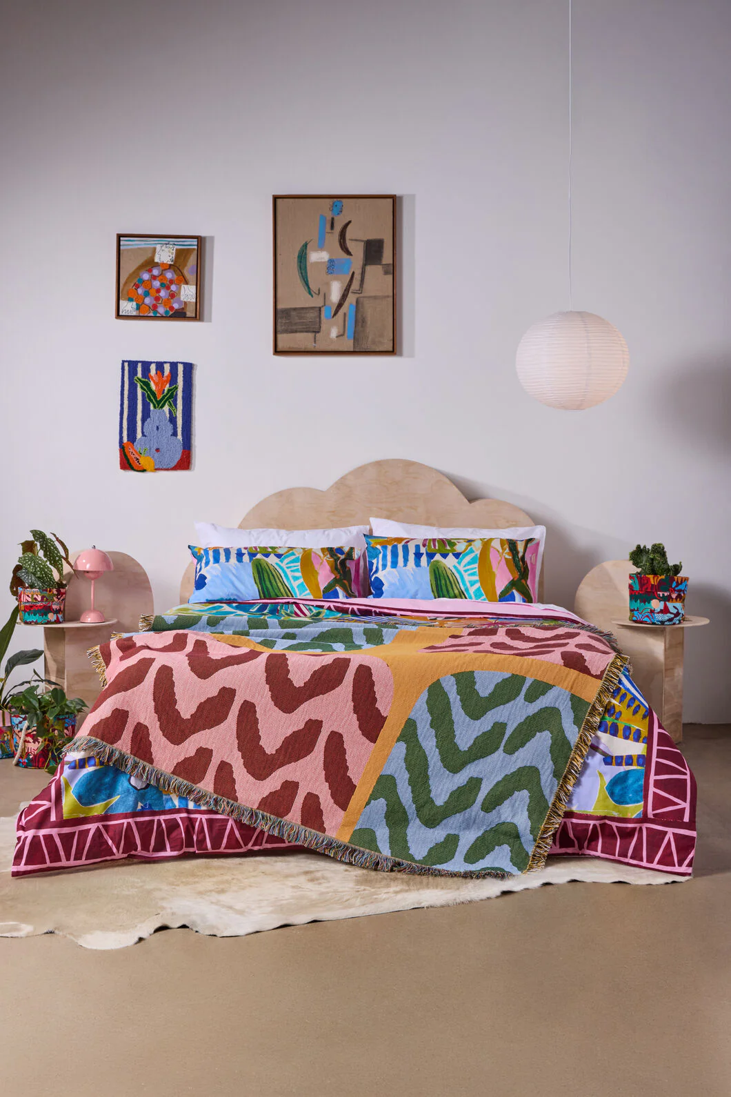 Right Direction Woven Jacquard Throw