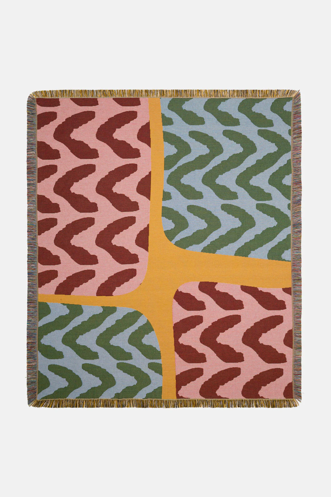 Right Direction Woven Jacquard Throw - Image 2