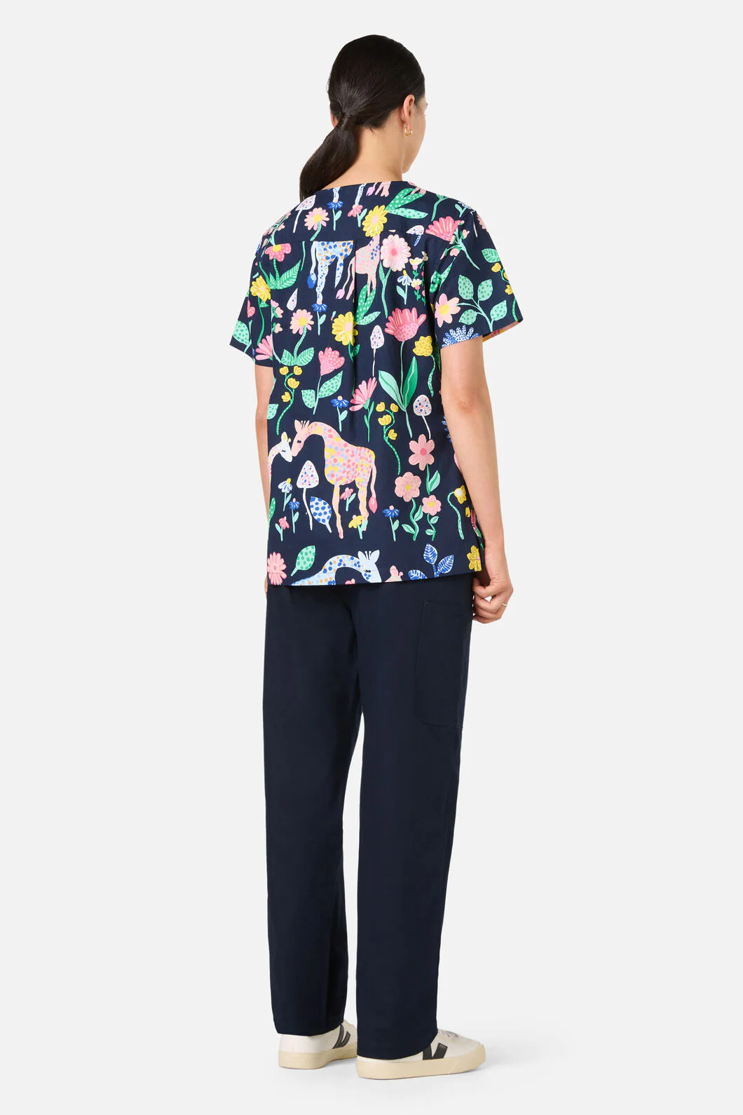 Safari Top & Pant Scrub Set - Image 3