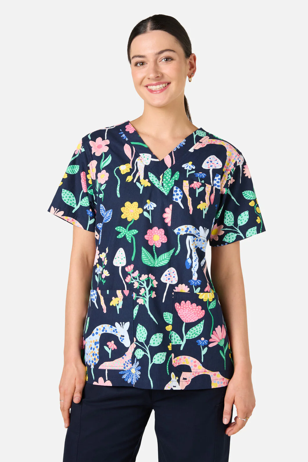 Safari Top & Pant Scrub Set - Image 4