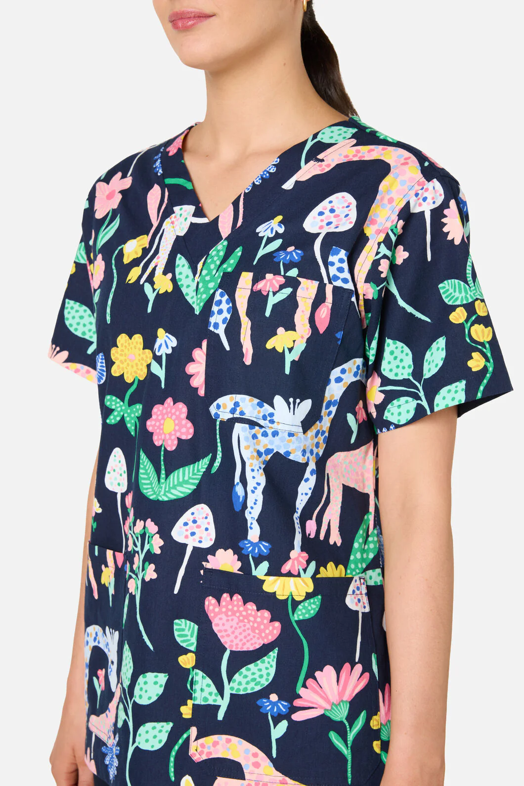 Safari Top & Pant Scrub Set - Image 5