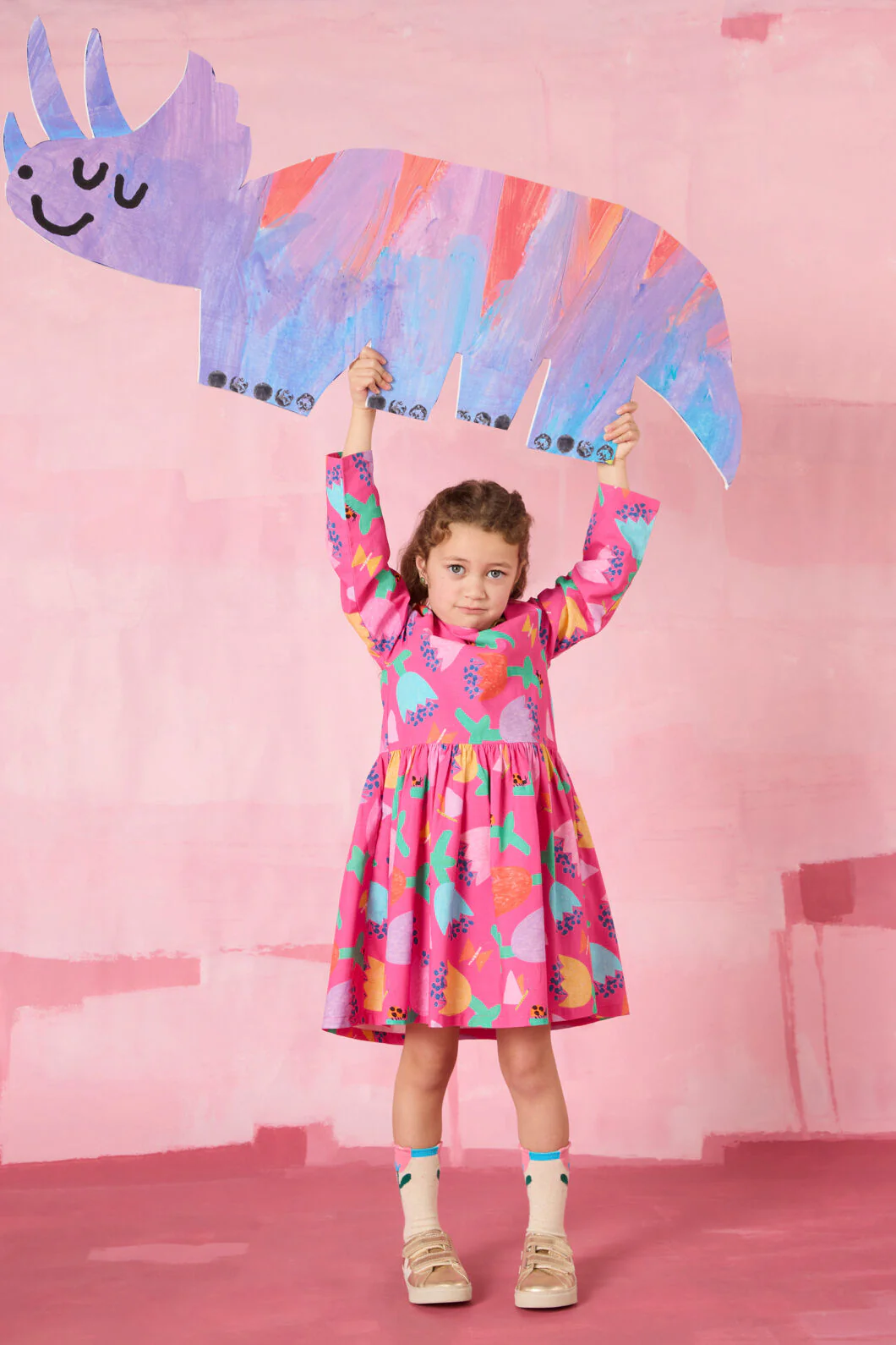 Secret Garden Kids Border Dress