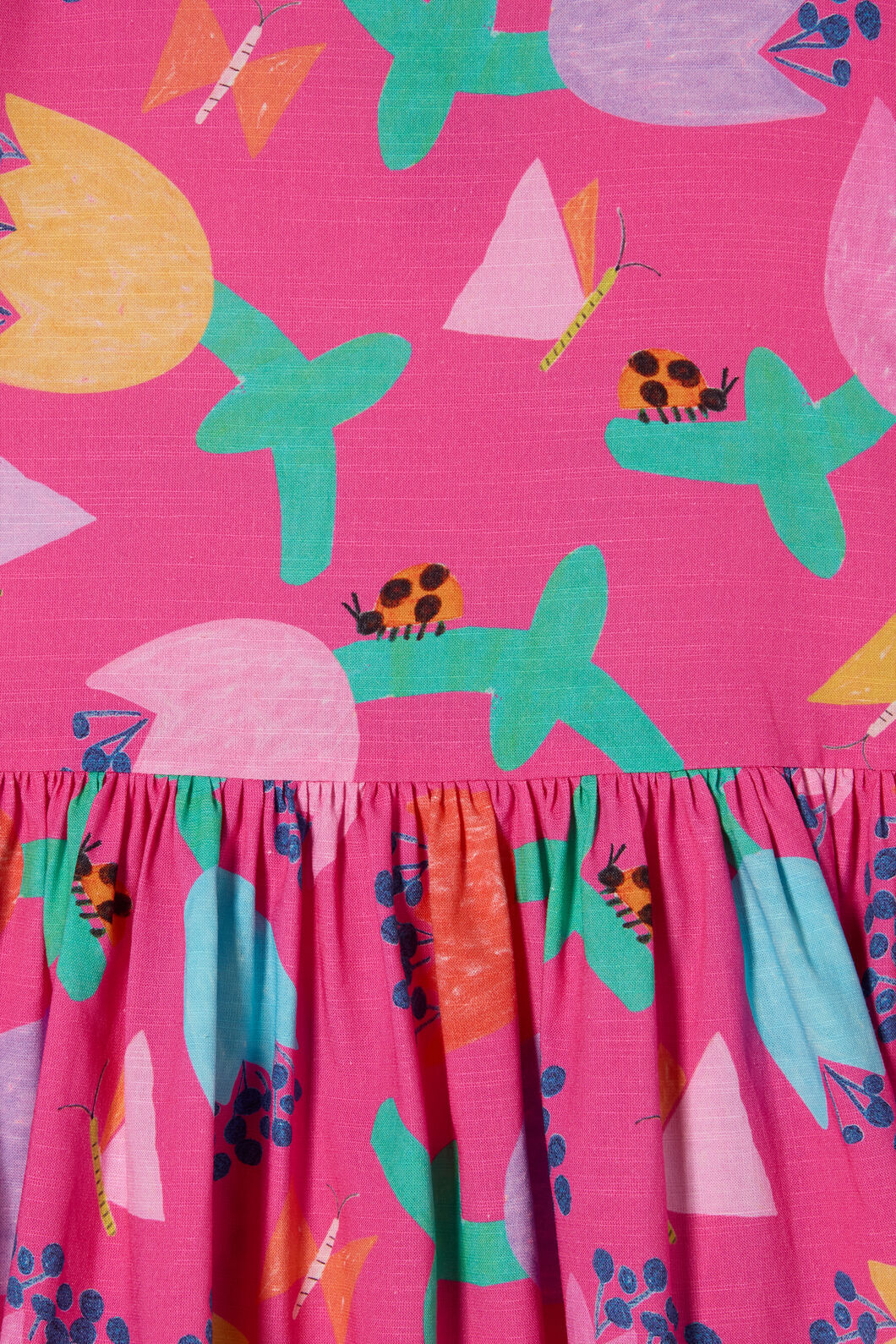 Secret Garden Kids Border Dress - Image 3