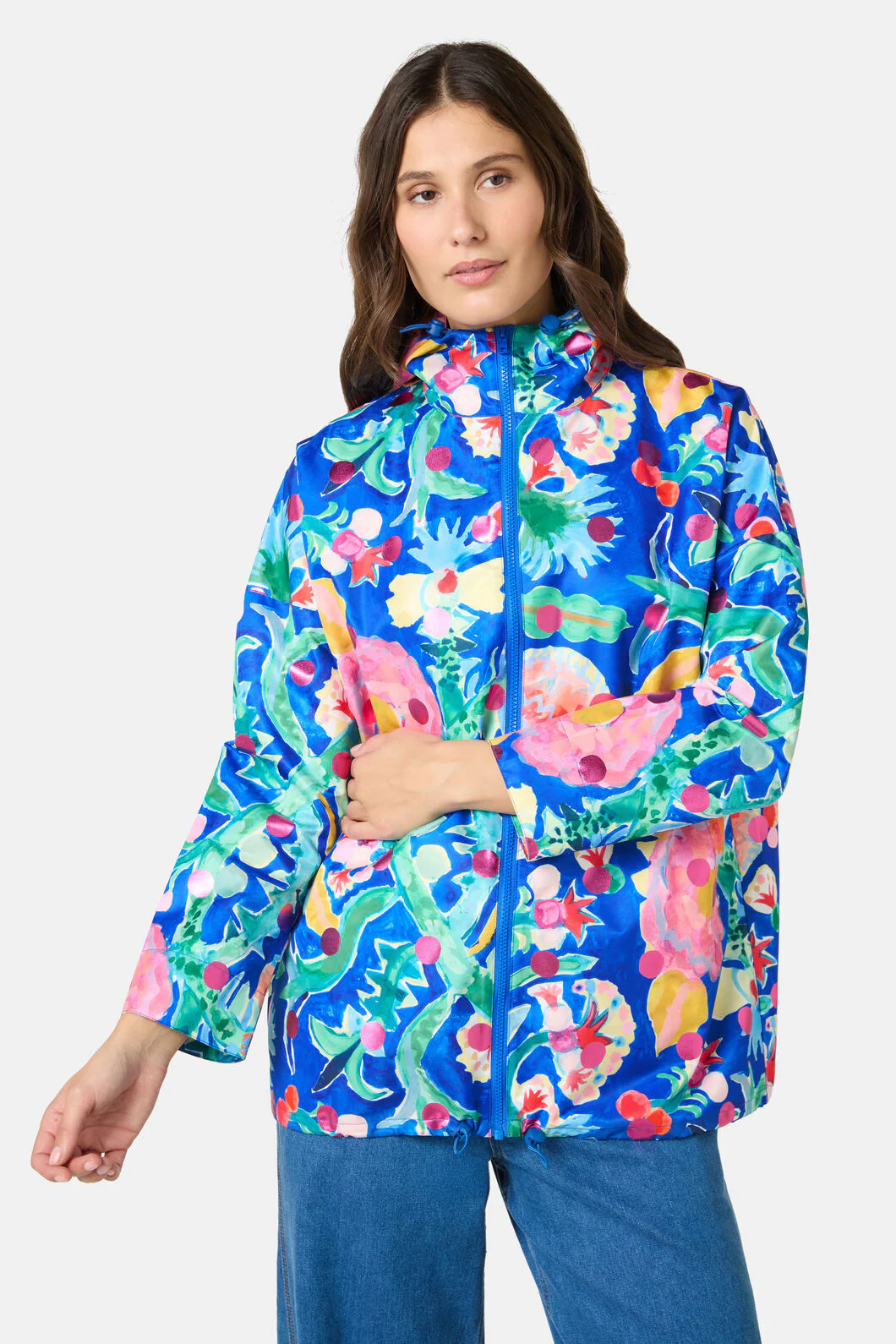 Secret Meadow Print Raincoat - Image 11