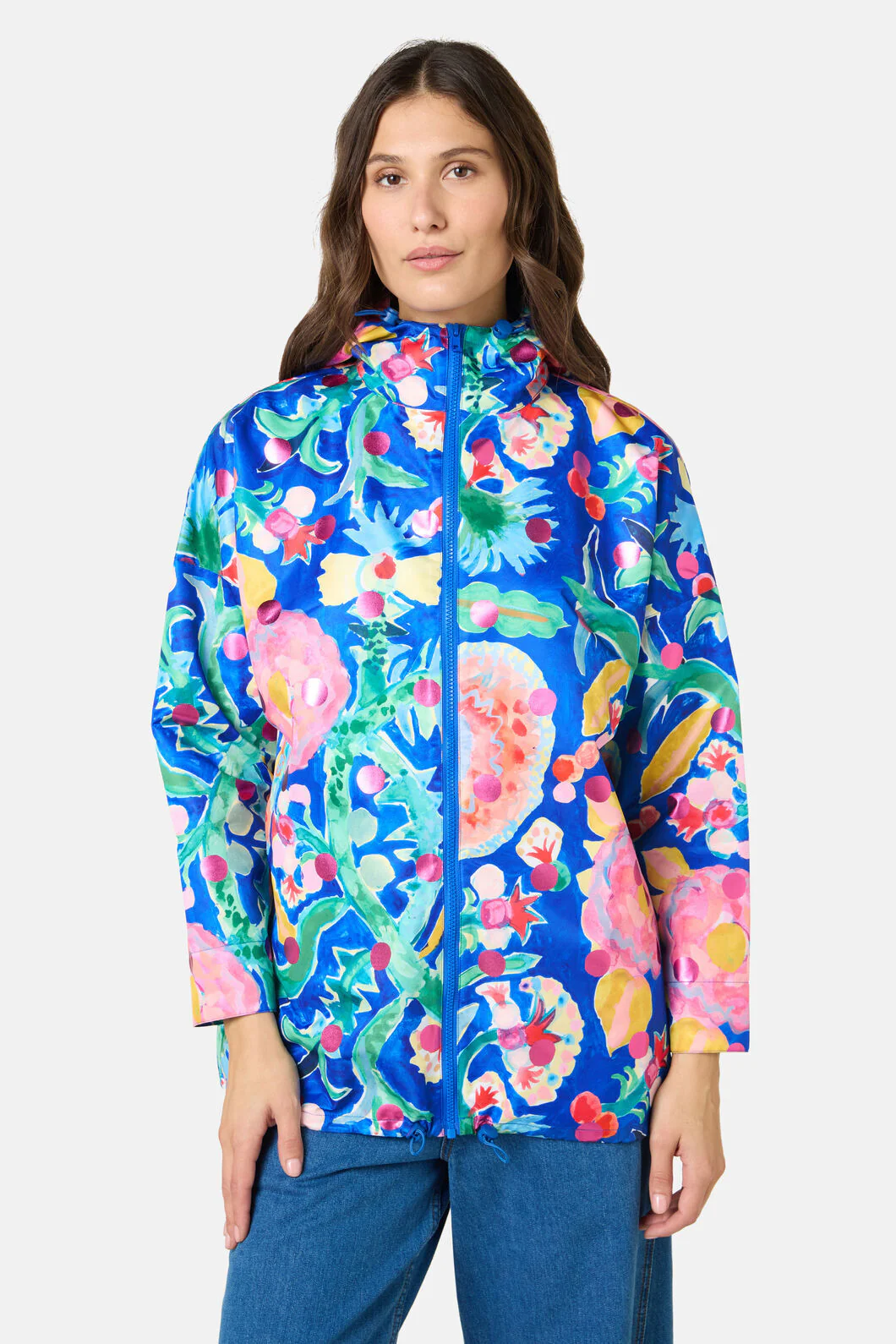 Secret Meadow Print Raincoat - Image 5