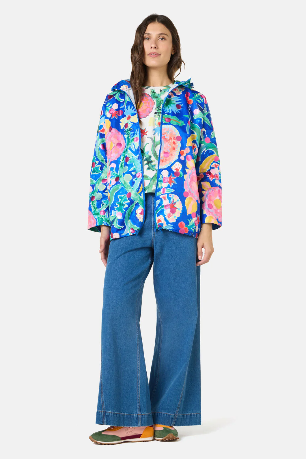 Secret Meadow Print Raincoat - Image 6