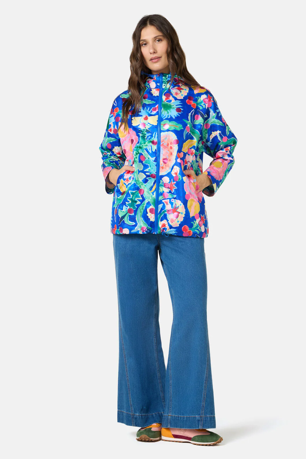 Secret Meadow Print Raincoat - Image 7