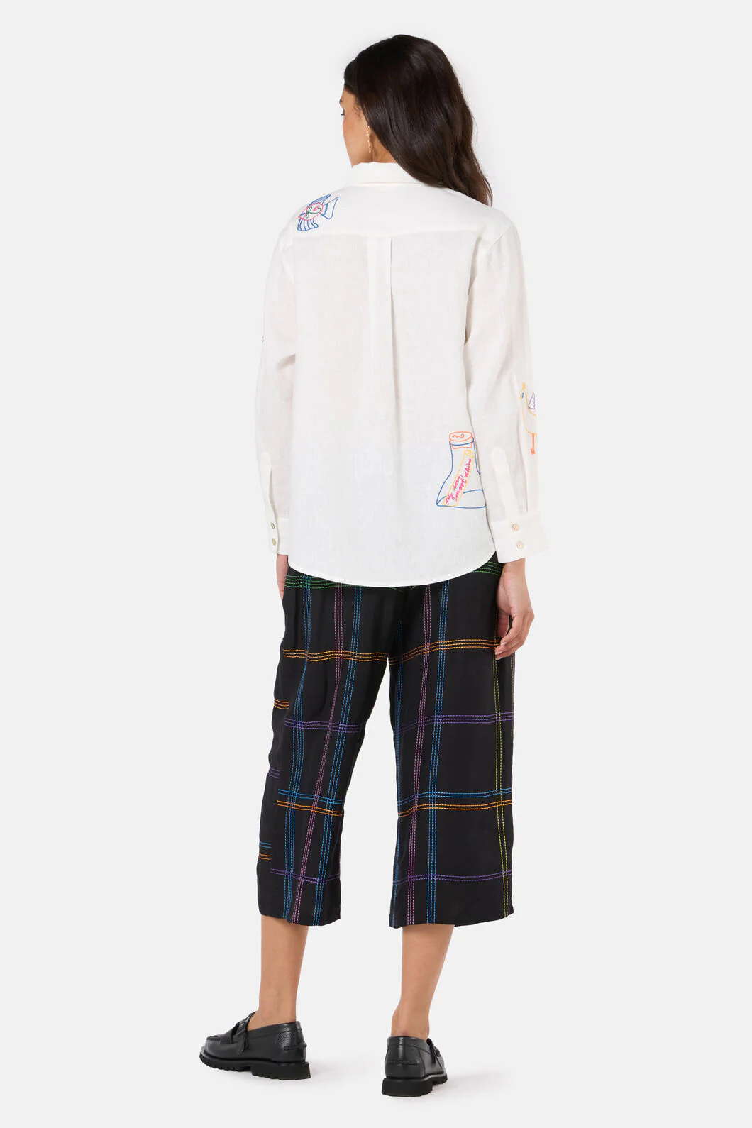 Sirena Embroidered Shirt - Image 4