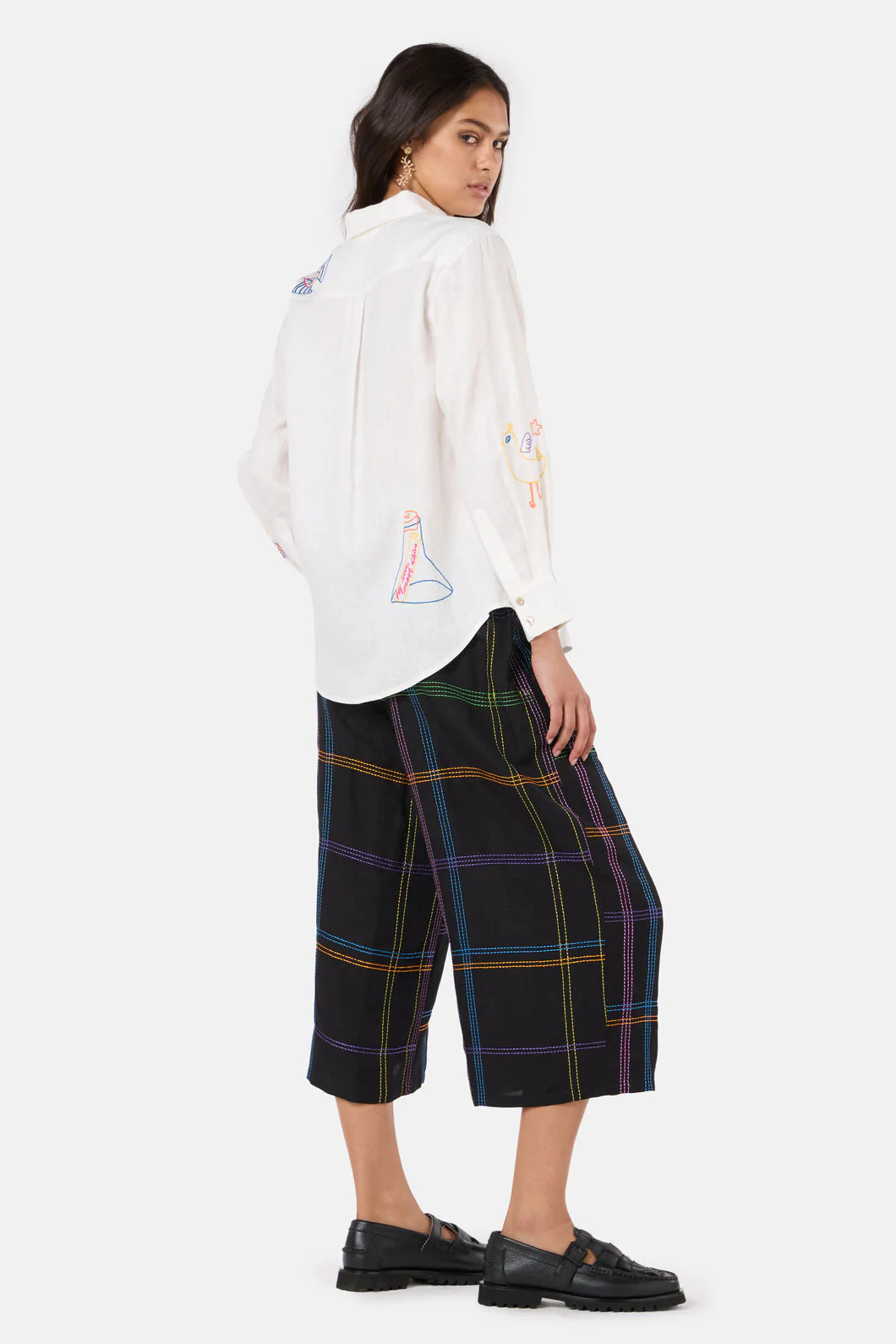 Sirena Embroidered Shirt - Image 5