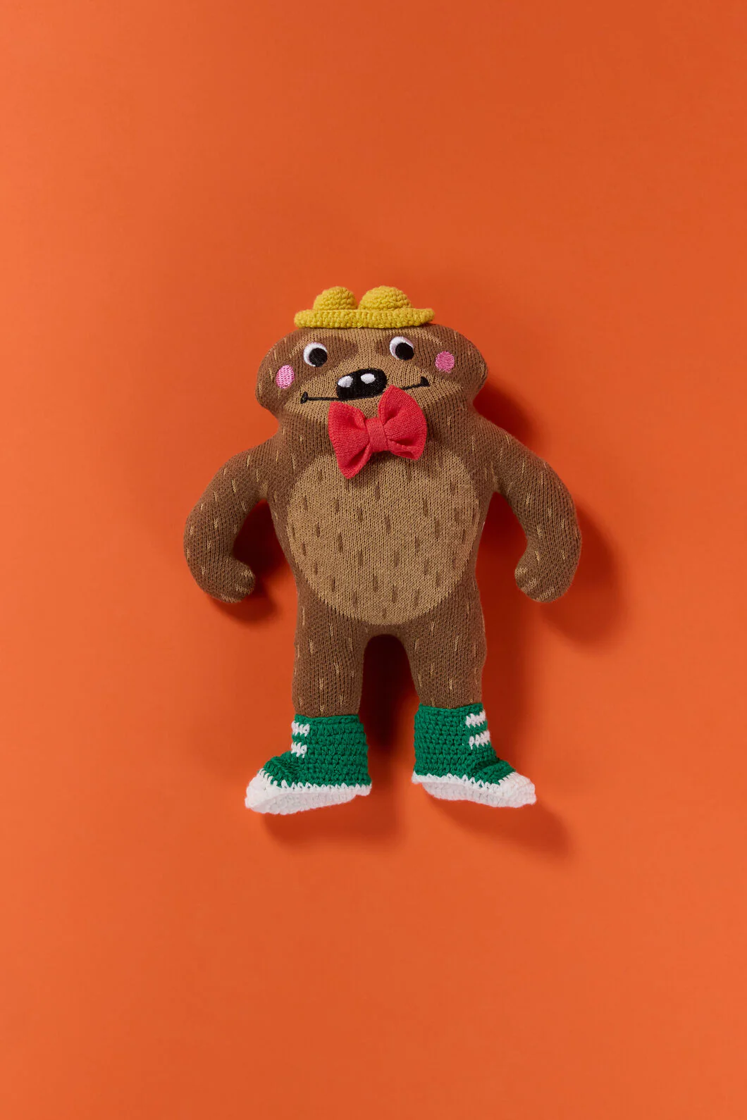 Sloth Guy Kids Knit Toy
