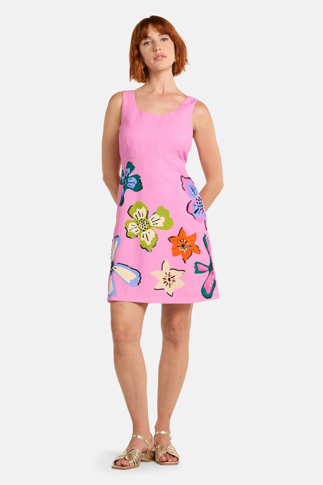 Smell The Flowers Shift Dress - Image 2