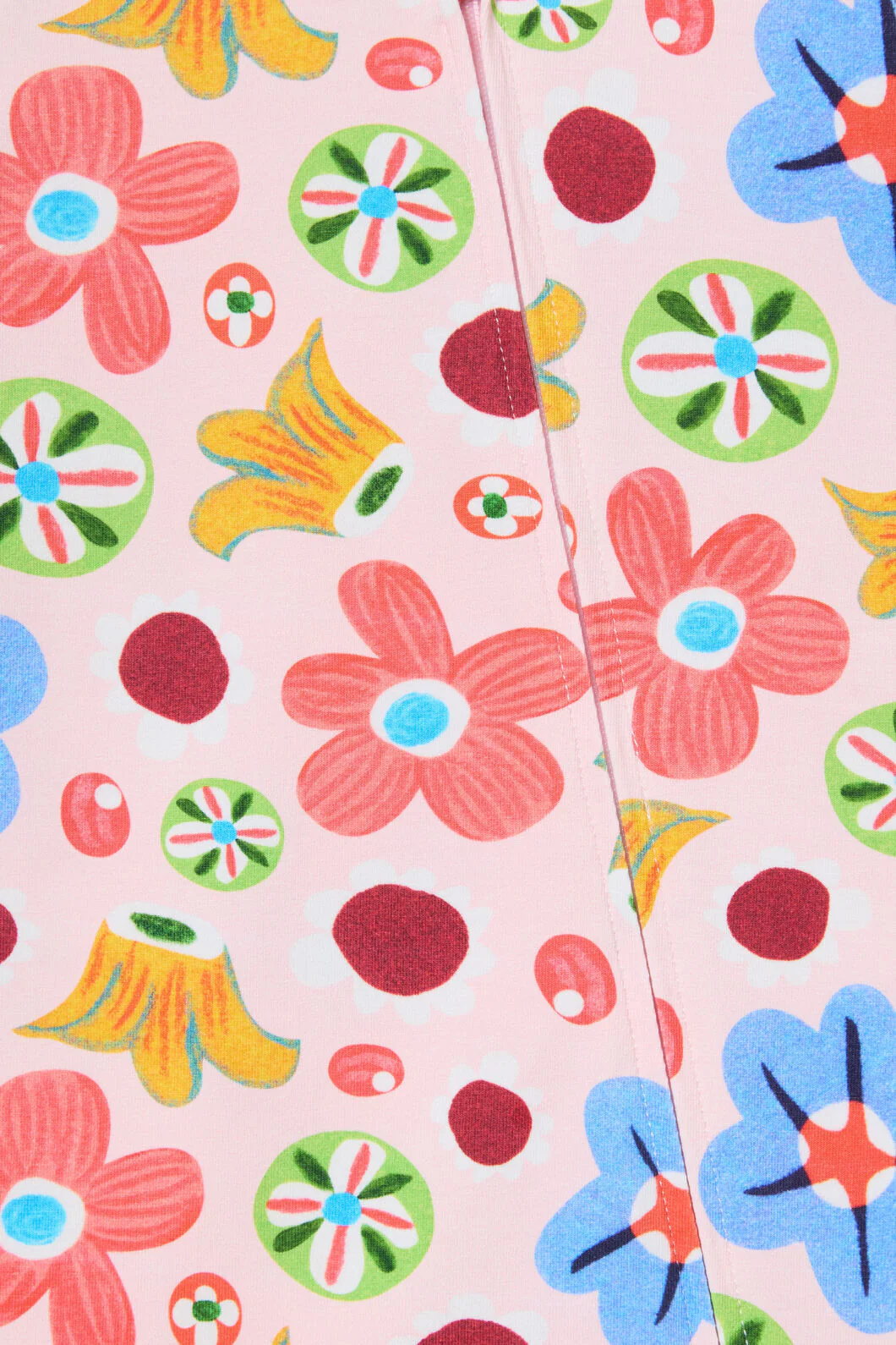 Spotty Floral Baby Grow suit - Image 3