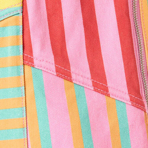 Stripe Lover Denim Skirt - Image 5
