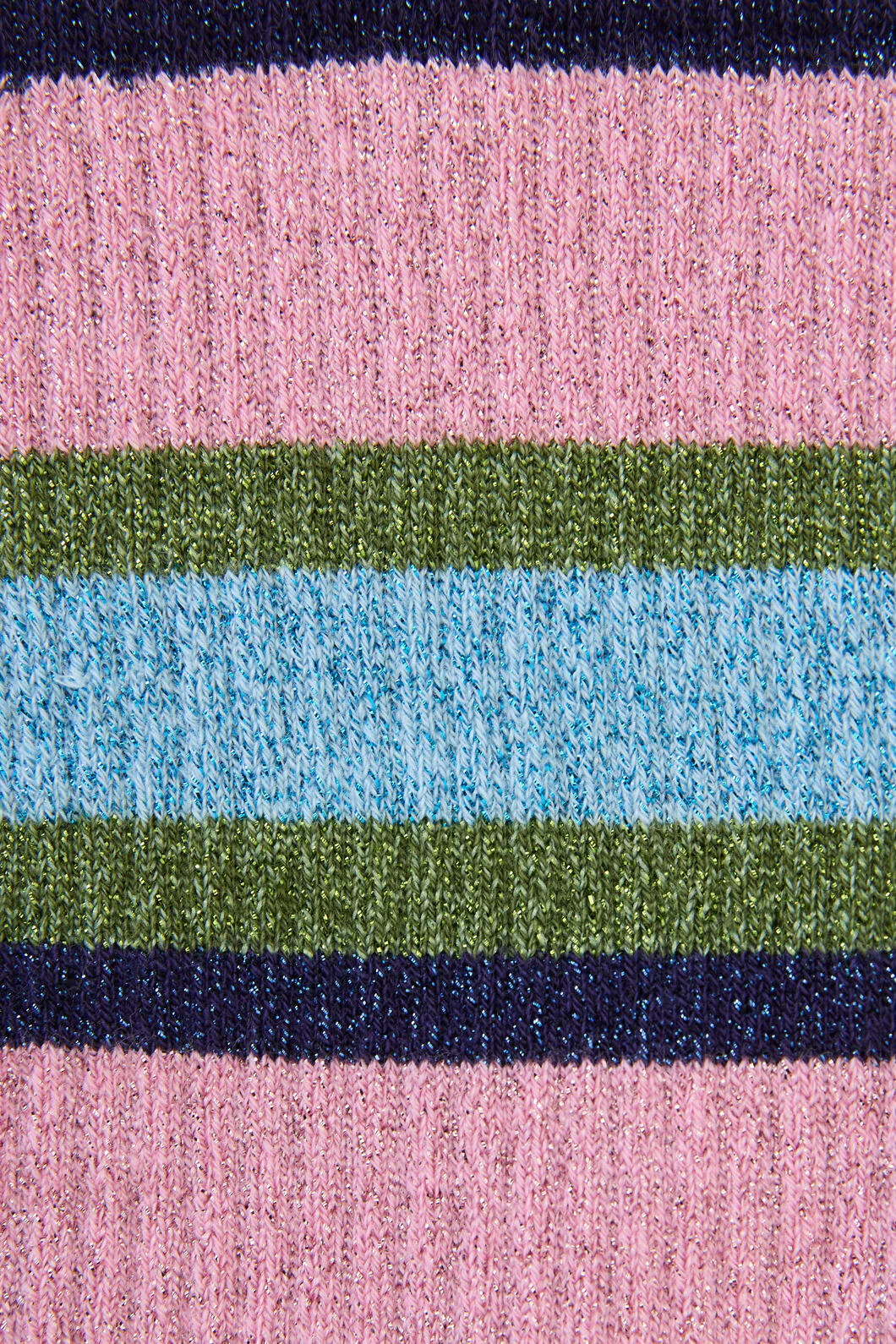 Stripe Lurex Socks - Image 2