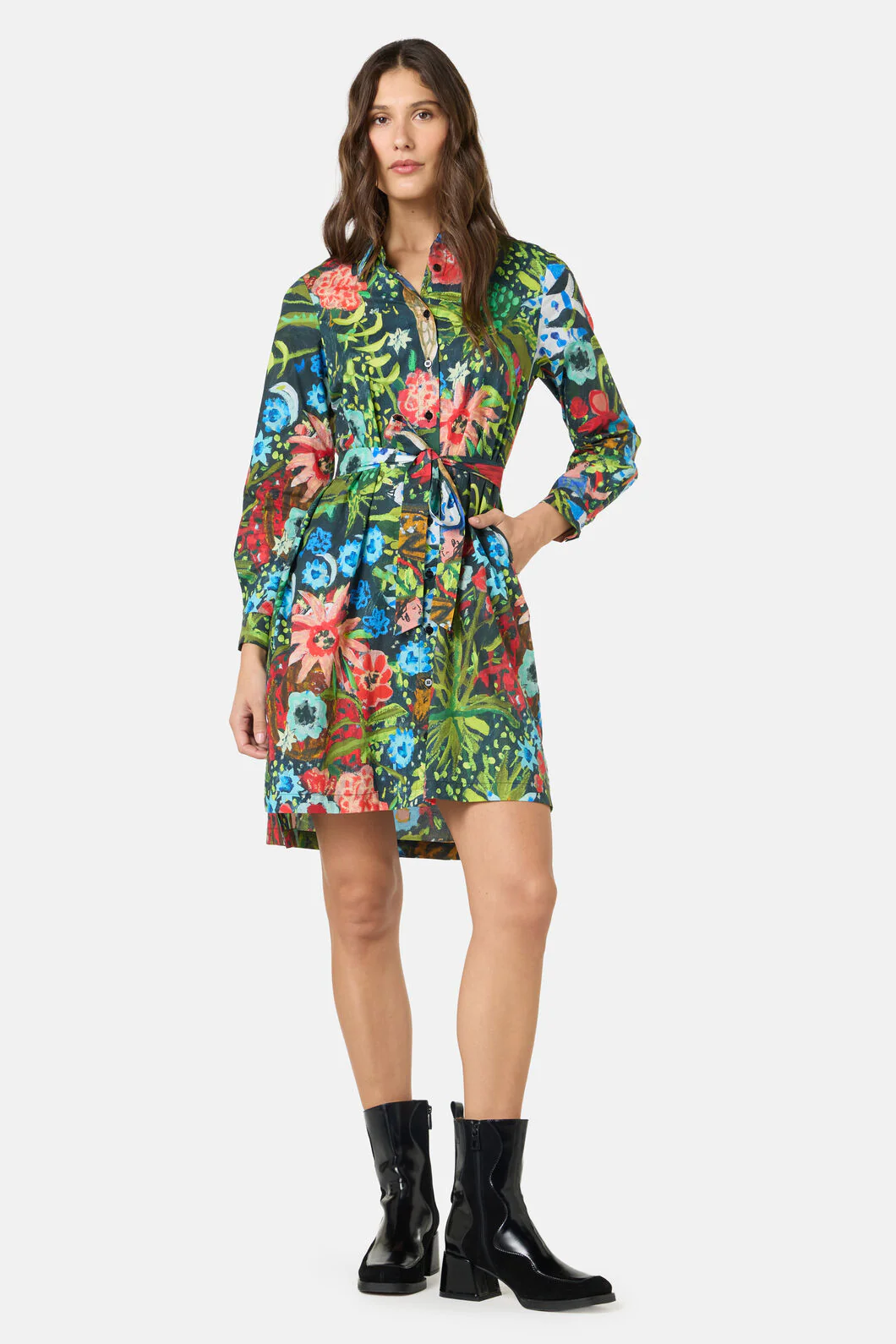 The Garden Shirt Dress - Image 5