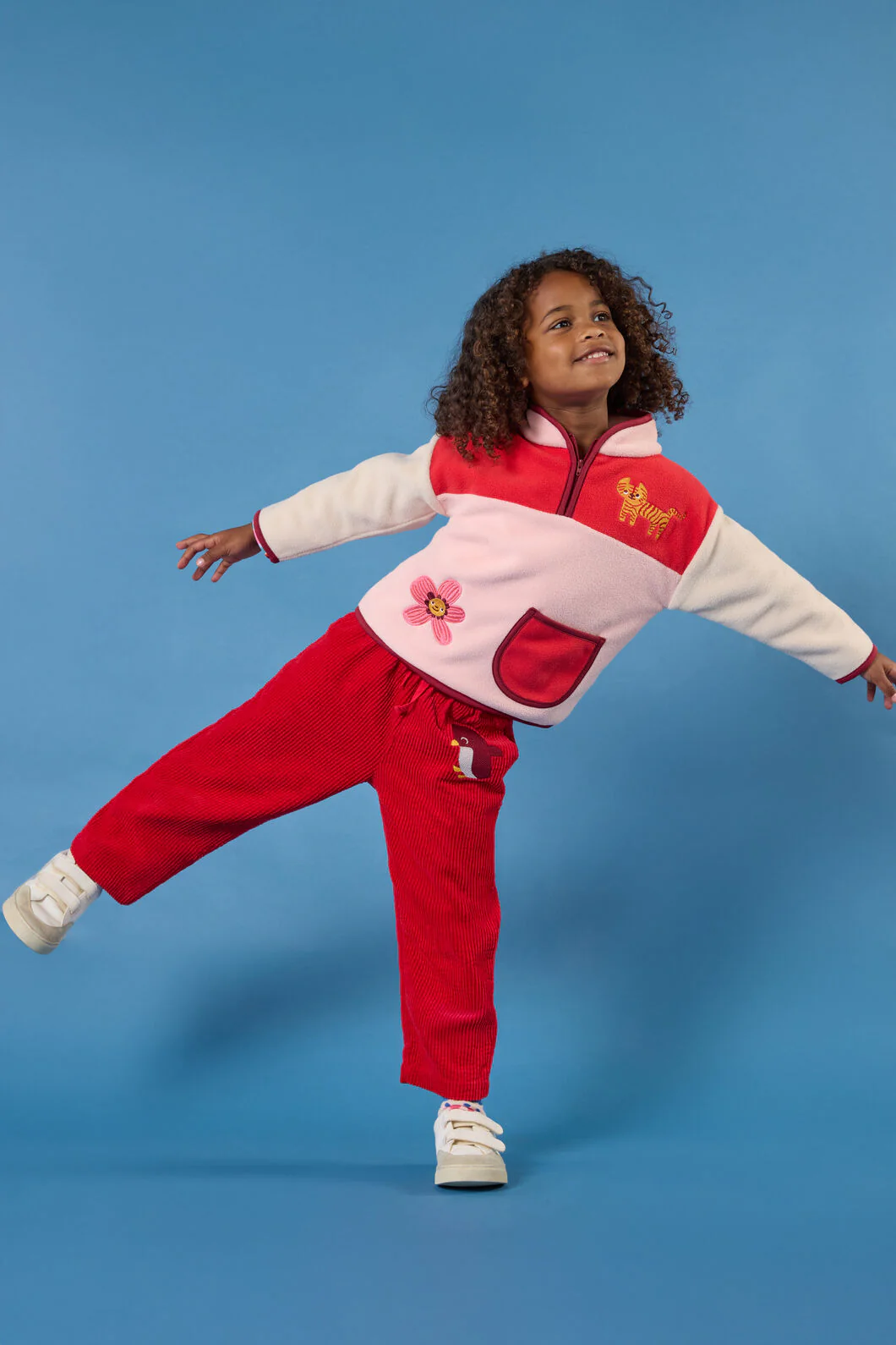 Tiger Kids Fleece Top - Image 2